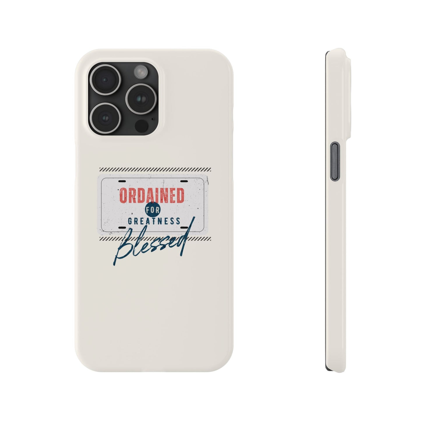 Ordained for Greatness iPhone Slim Phone Case - Deki's Variety Store