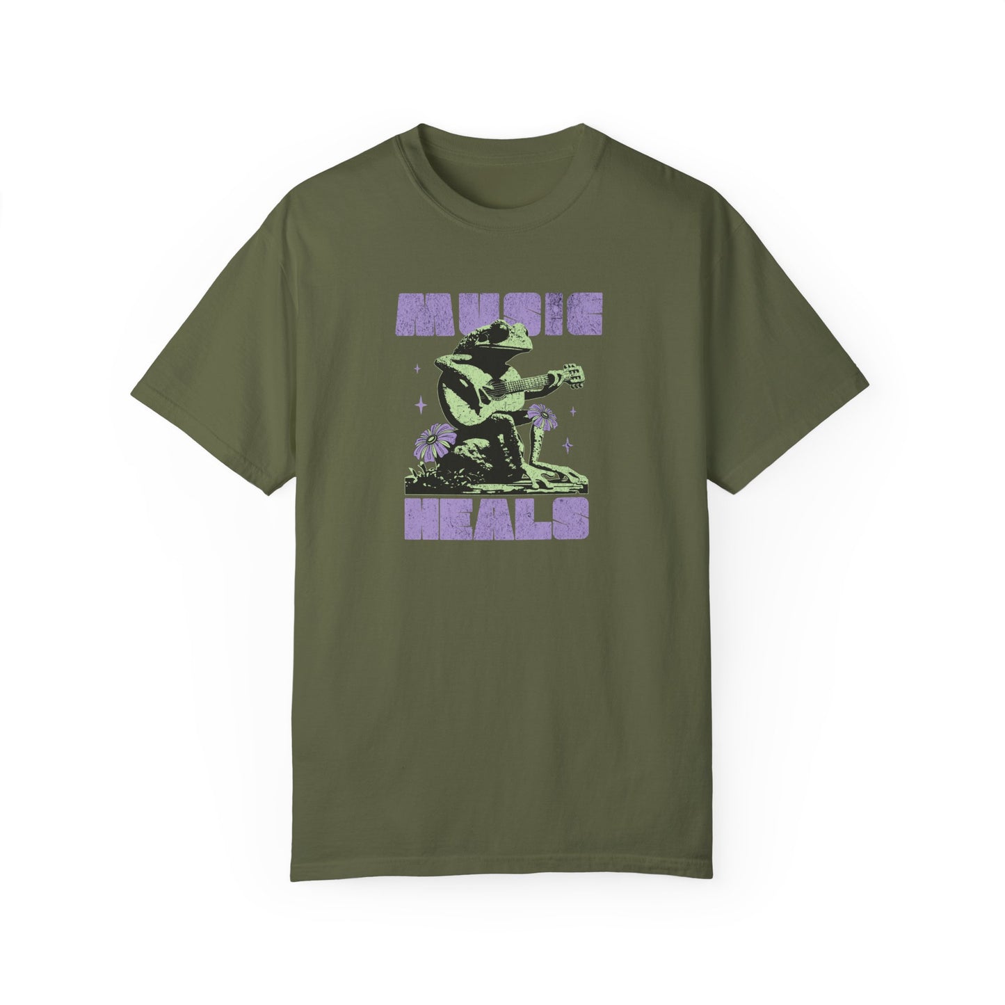Music Heal Comfort Colors T-shirt - Deki's Variety Store