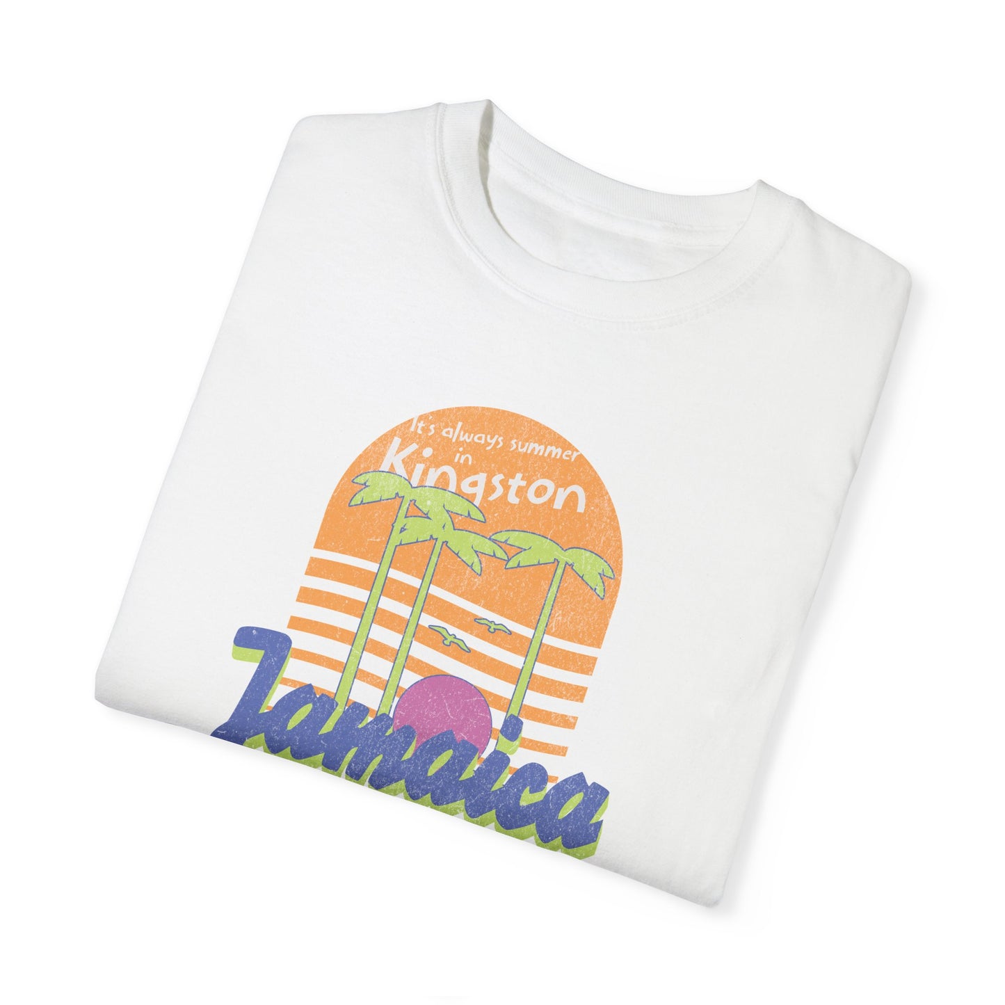 It Always Summer in Jamaica T-shirt - Deki's Variety Store