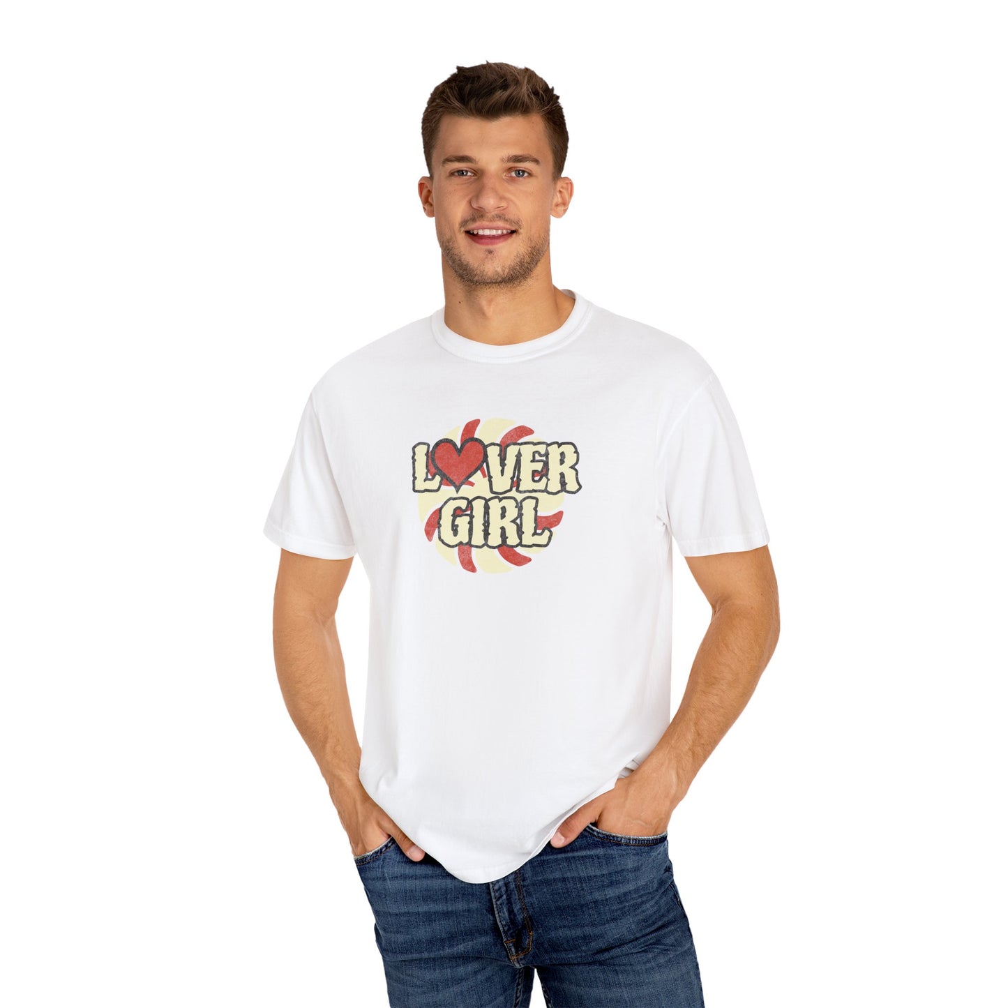 Lover Girl Comfort Colors T-shirt - Deki's Variety Store