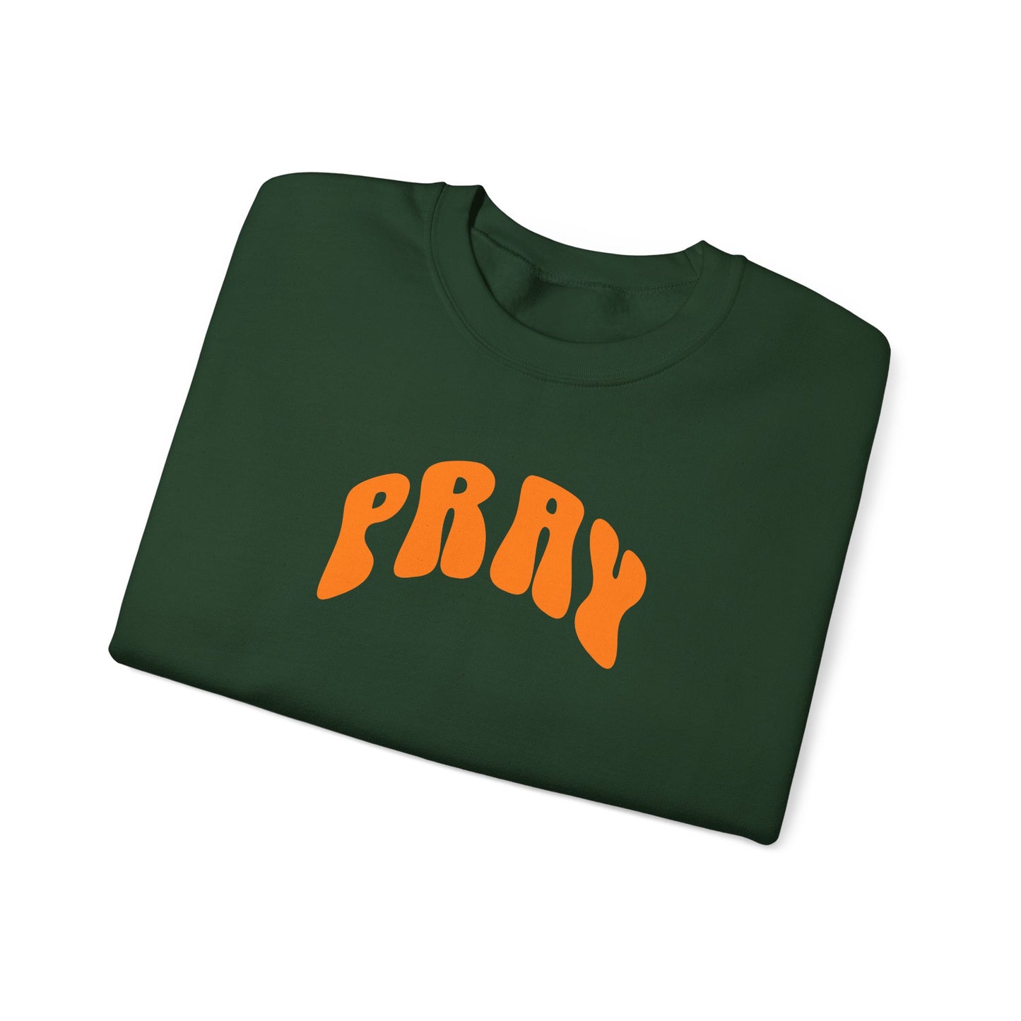 Pray Crewneck Sweatshirt, Cozy Unisex Pullover - Comfort Colors - Deki's Variety Store