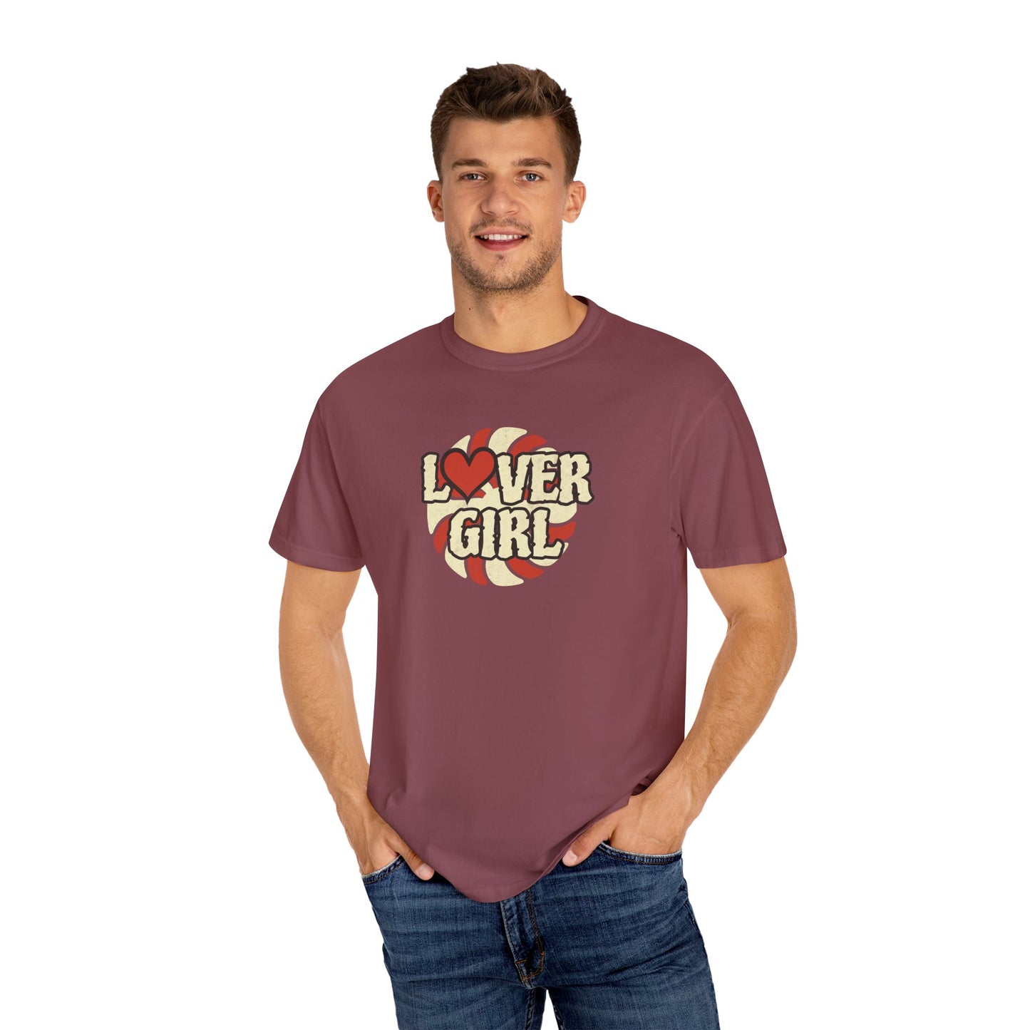 Lover Girl Comfort Colors T-shirt - Deki's Variety Store