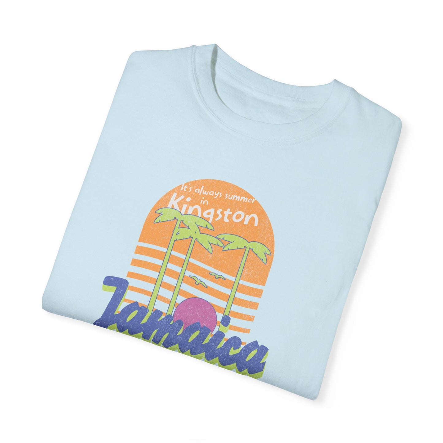It Always Summer in Jamaica T-shirt - Deki's Variety Store