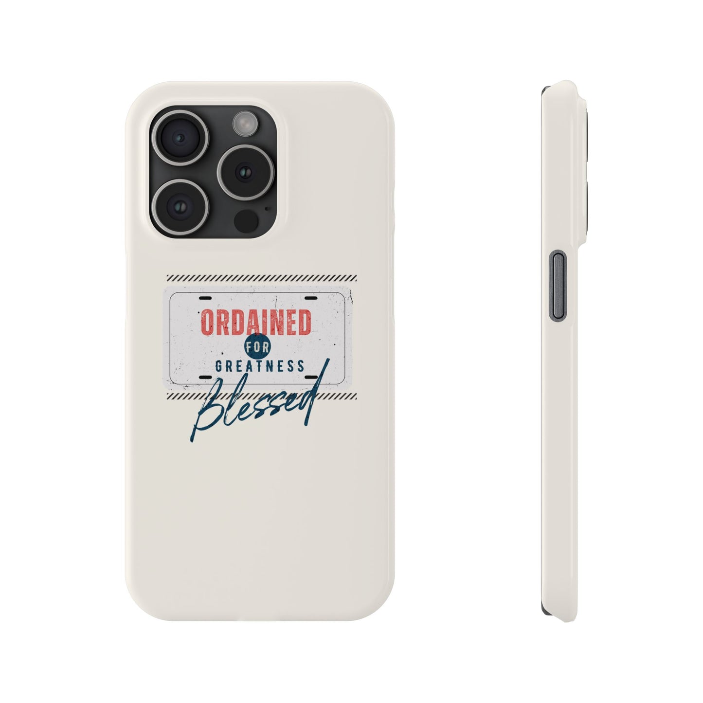 Ordained for Greatness iPhone Slim Phone Case - Deki's Variety Store