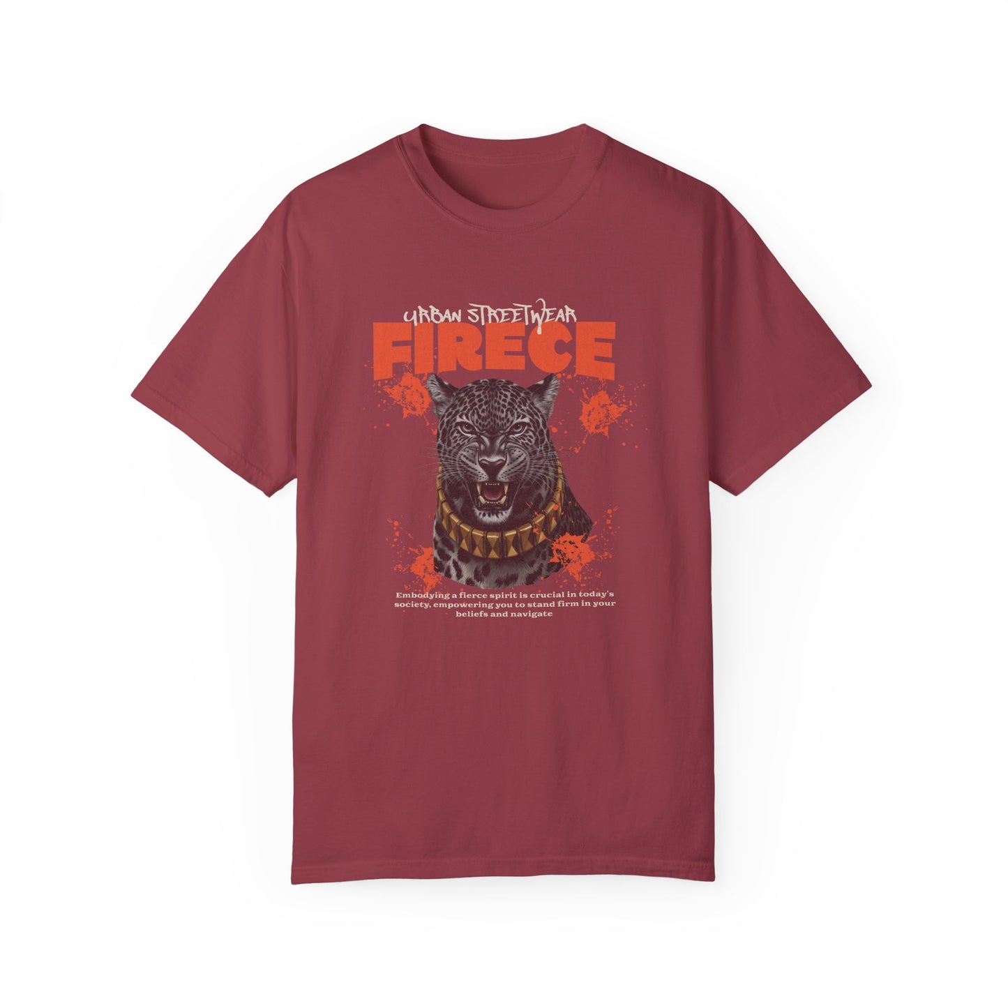 Fierce Graphic Unisex T-Shirt - Urban Streetwear Fashion - Deki's Variety Store