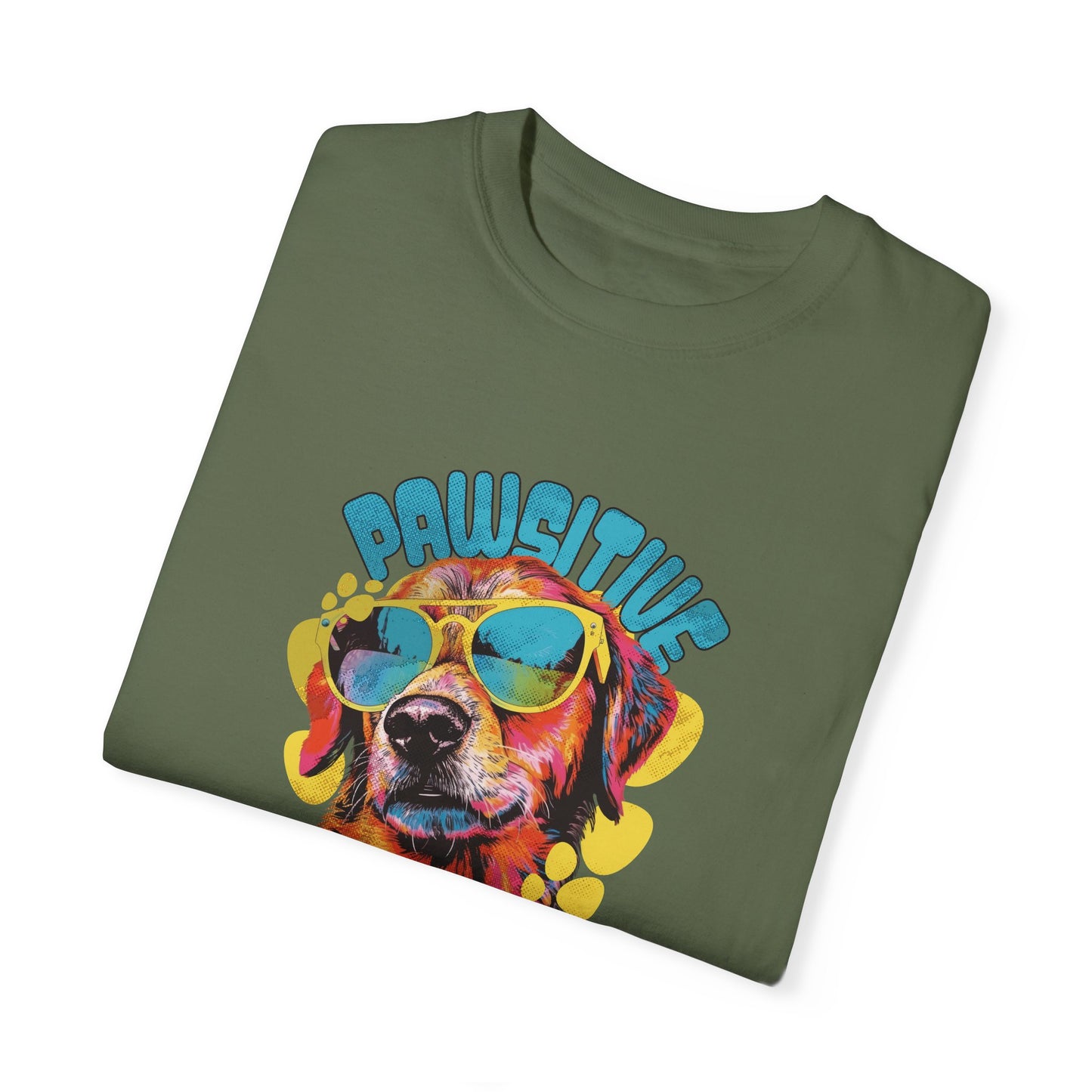 Pawsitive Stylish Comfort Colors T-shirt - Deki's Variety Store