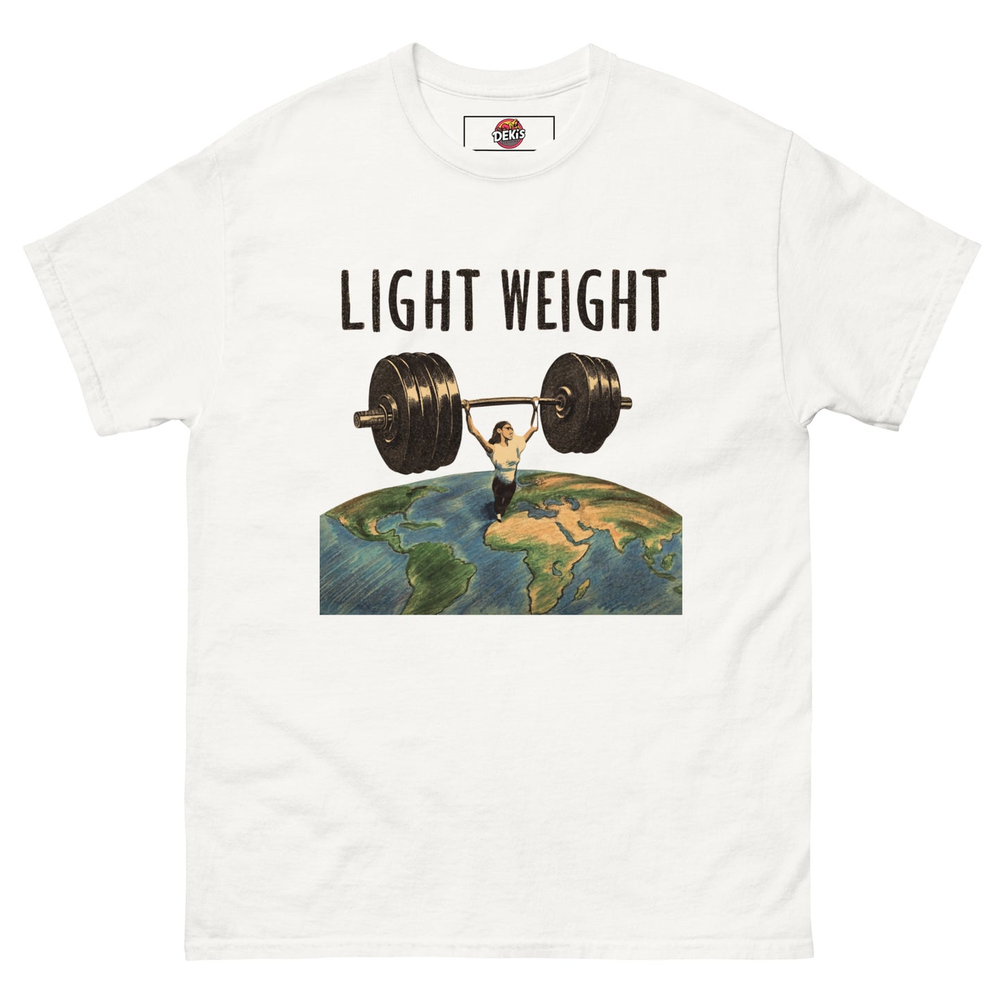 Light Weight - Gym Life Men's classic tee - Deki's Variety Store