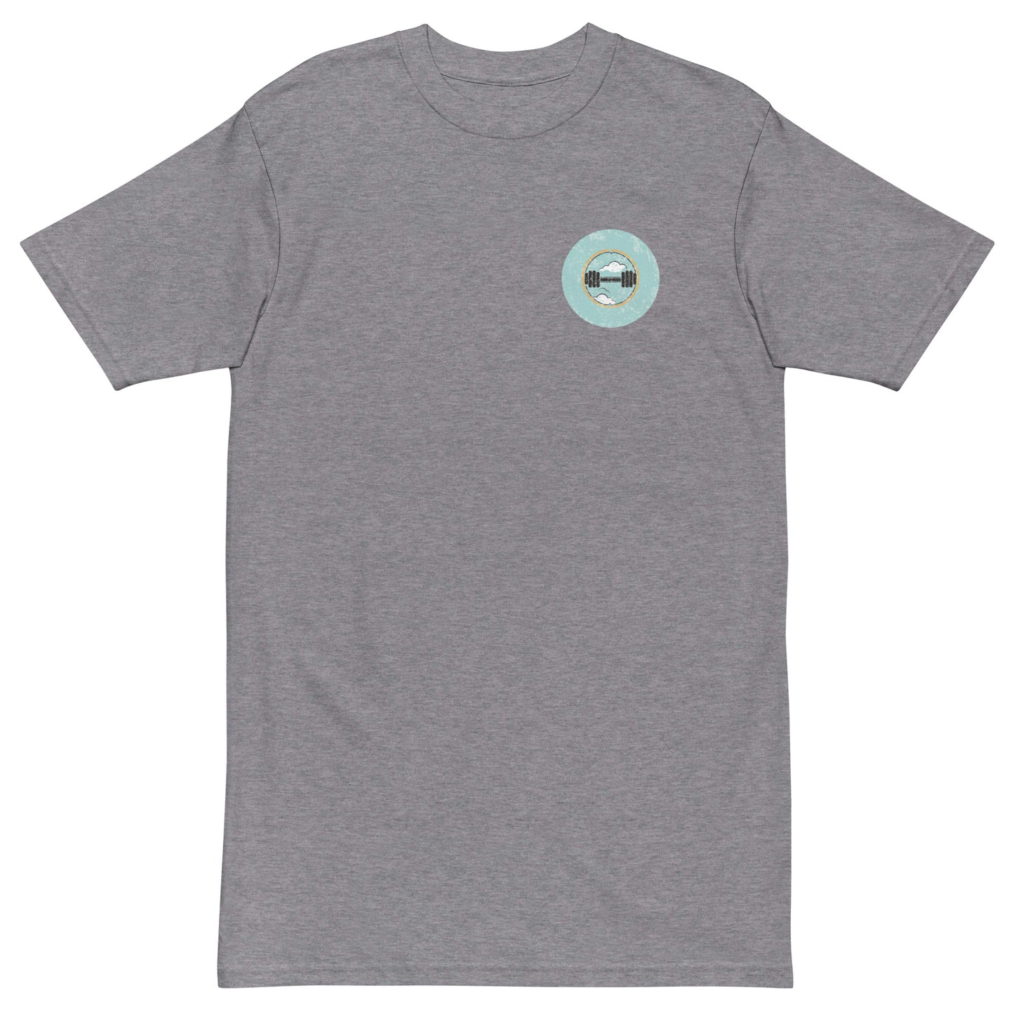 "Gym Life" Men’s premium heavyweight tee - Deki's Variety Store