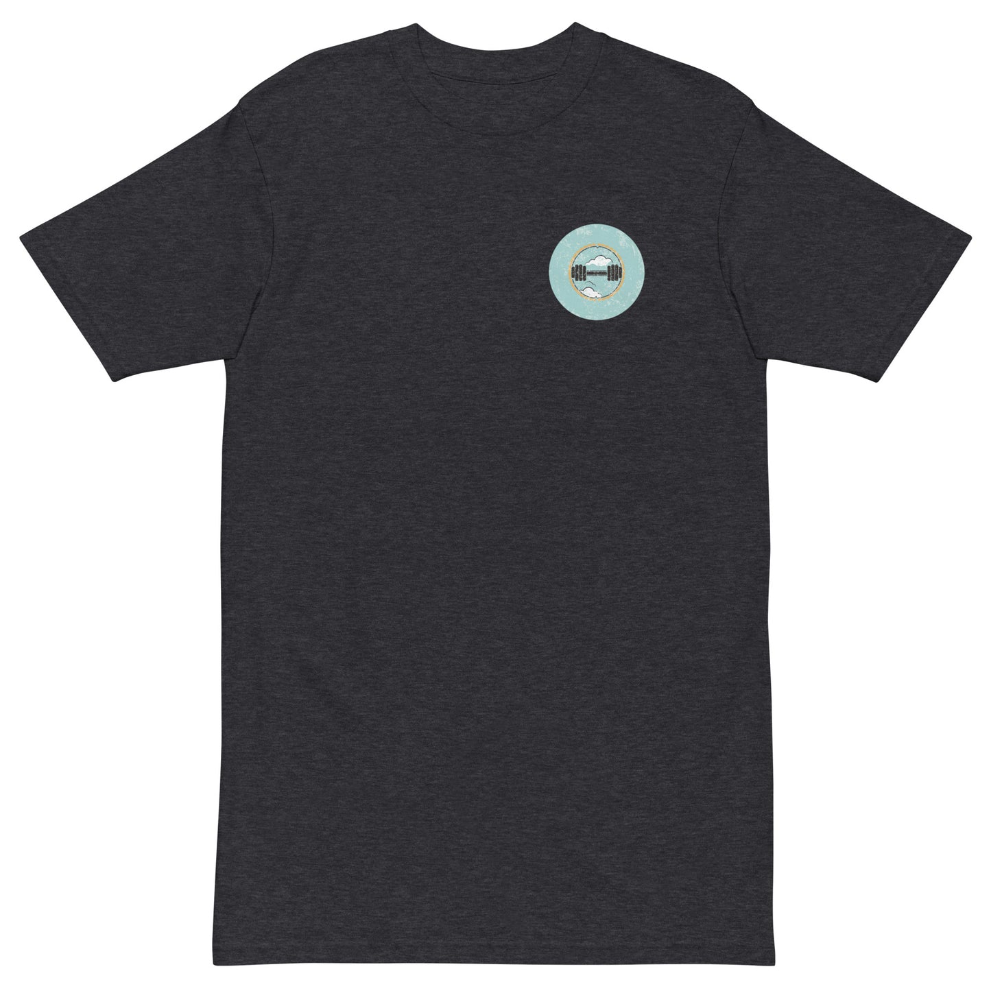 "Gym Life" Men’s premium heavyweight tee - Deki's Variety Store