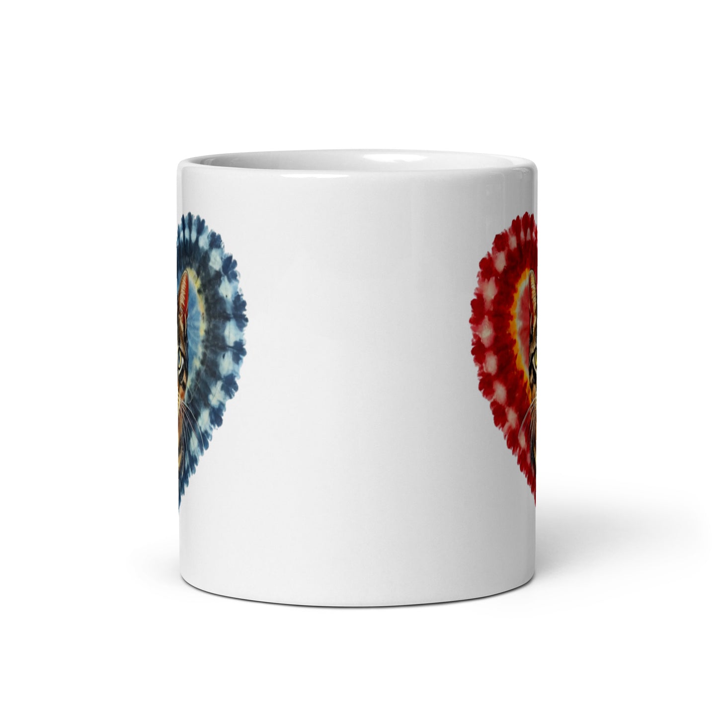 A Moggy Cat White glossy mug - Deki's Variety Store