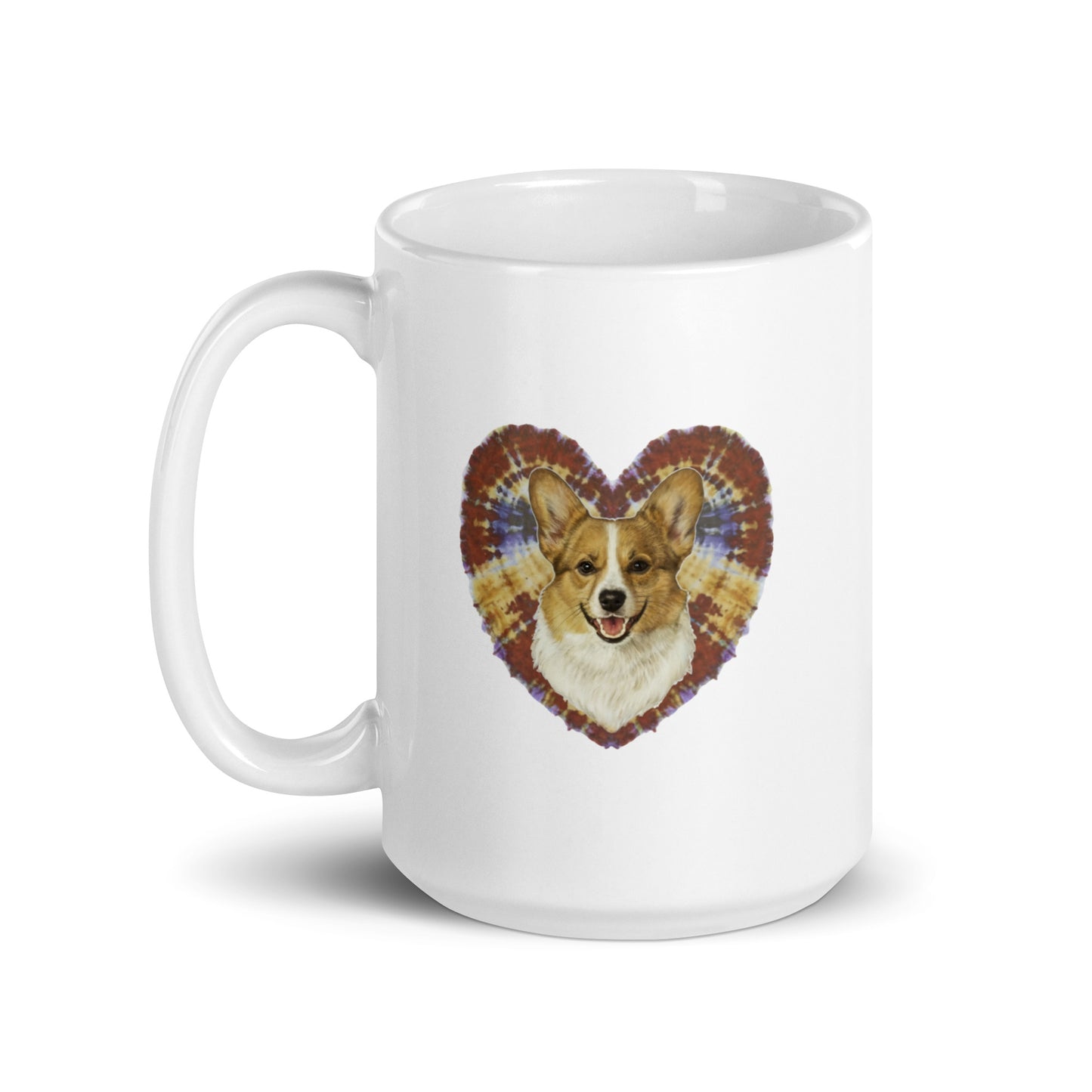 A Welsh Corgi White glossy mug - Deki's Variety Store