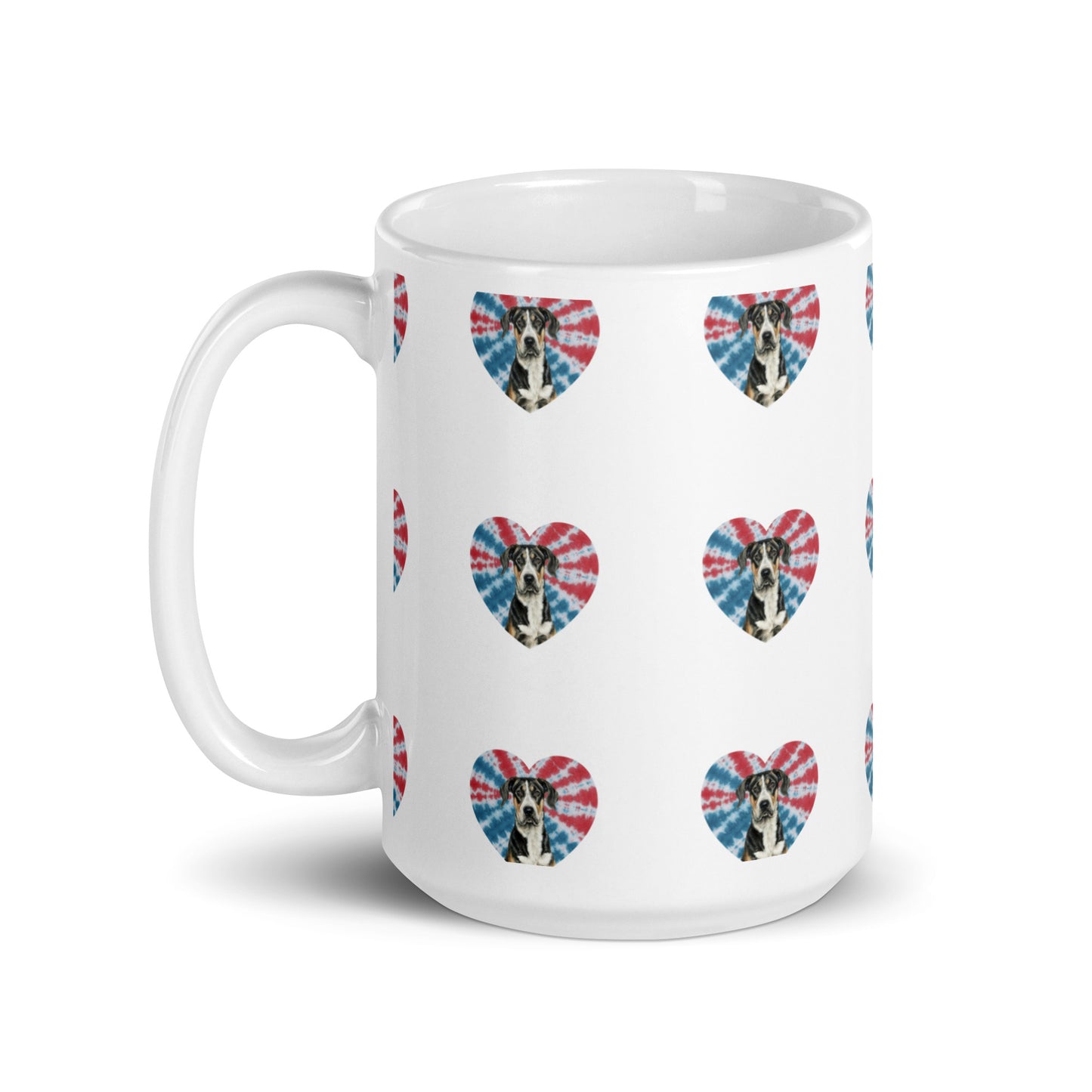 A Great Dane White glossy mug - Deki's Variety Store