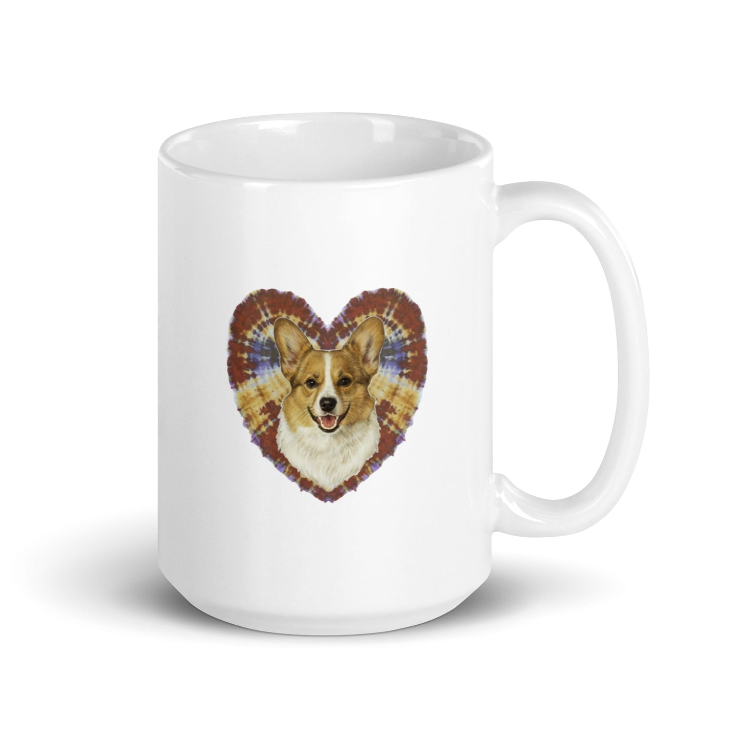 A Welsh Corgi White glossy mug - Deki's Variety Store
