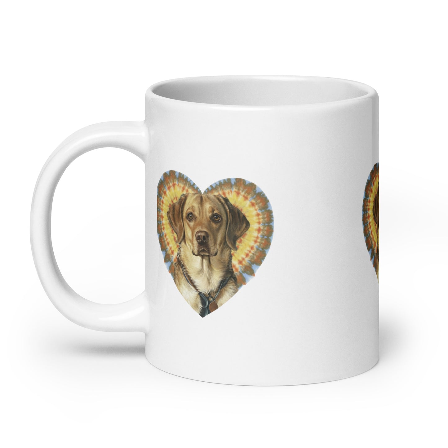 A Labrador Retrievers White glossy mug - Deki's Variety Store