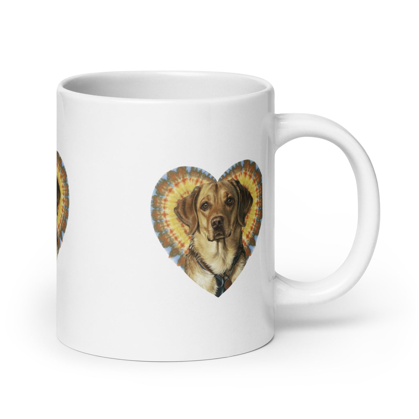 A Labrador Retrievers White glossy mug - Deki's Variety Store
