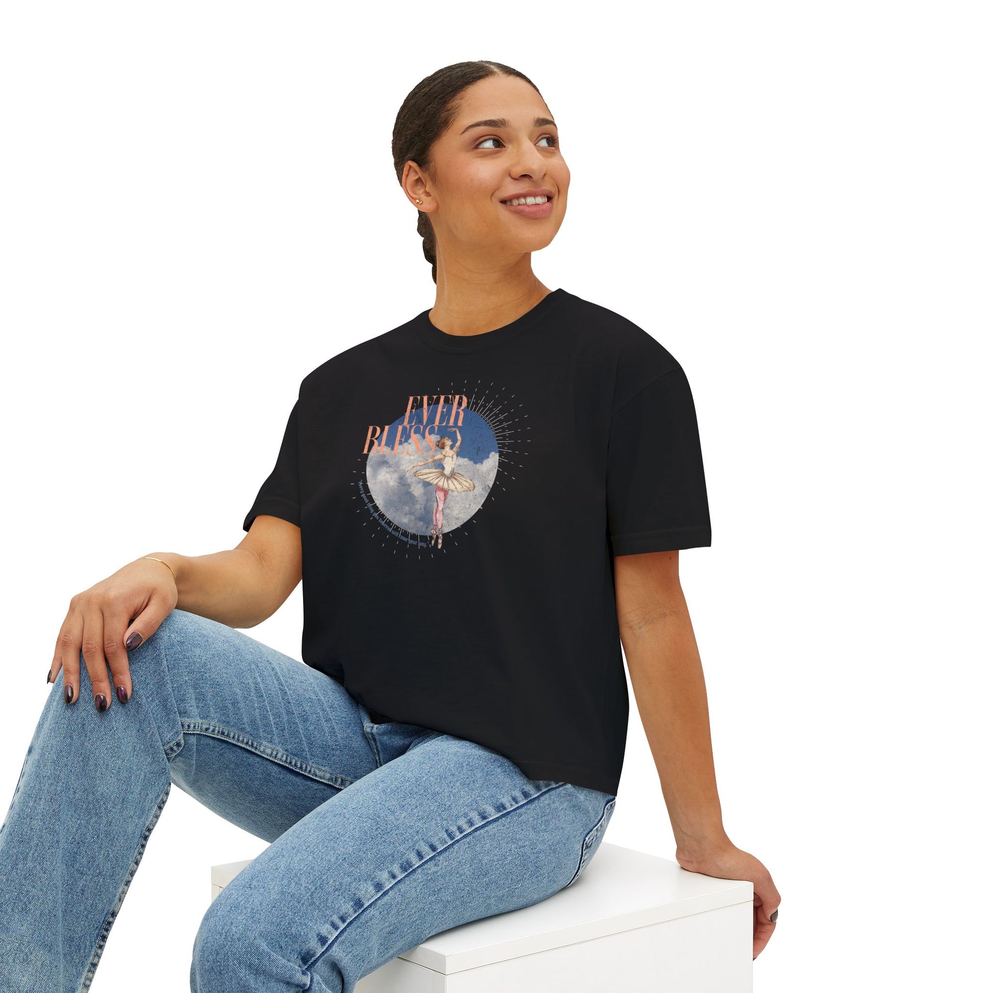 Ever Bless Comfort Colors Boxy Tee - Deki's Variety Store