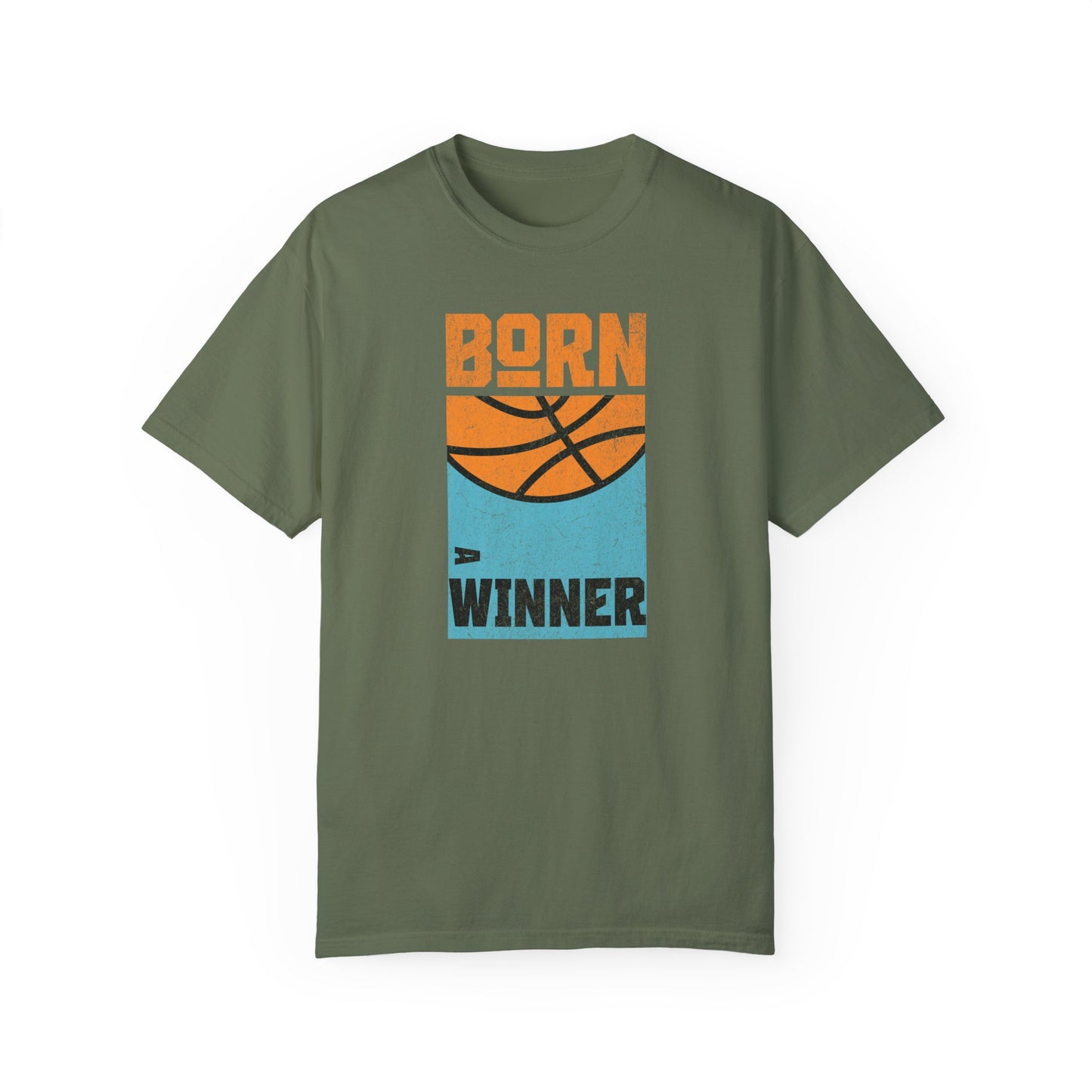 Born a Winner Comfort Colors T-shirt - Deki's Variety Store
