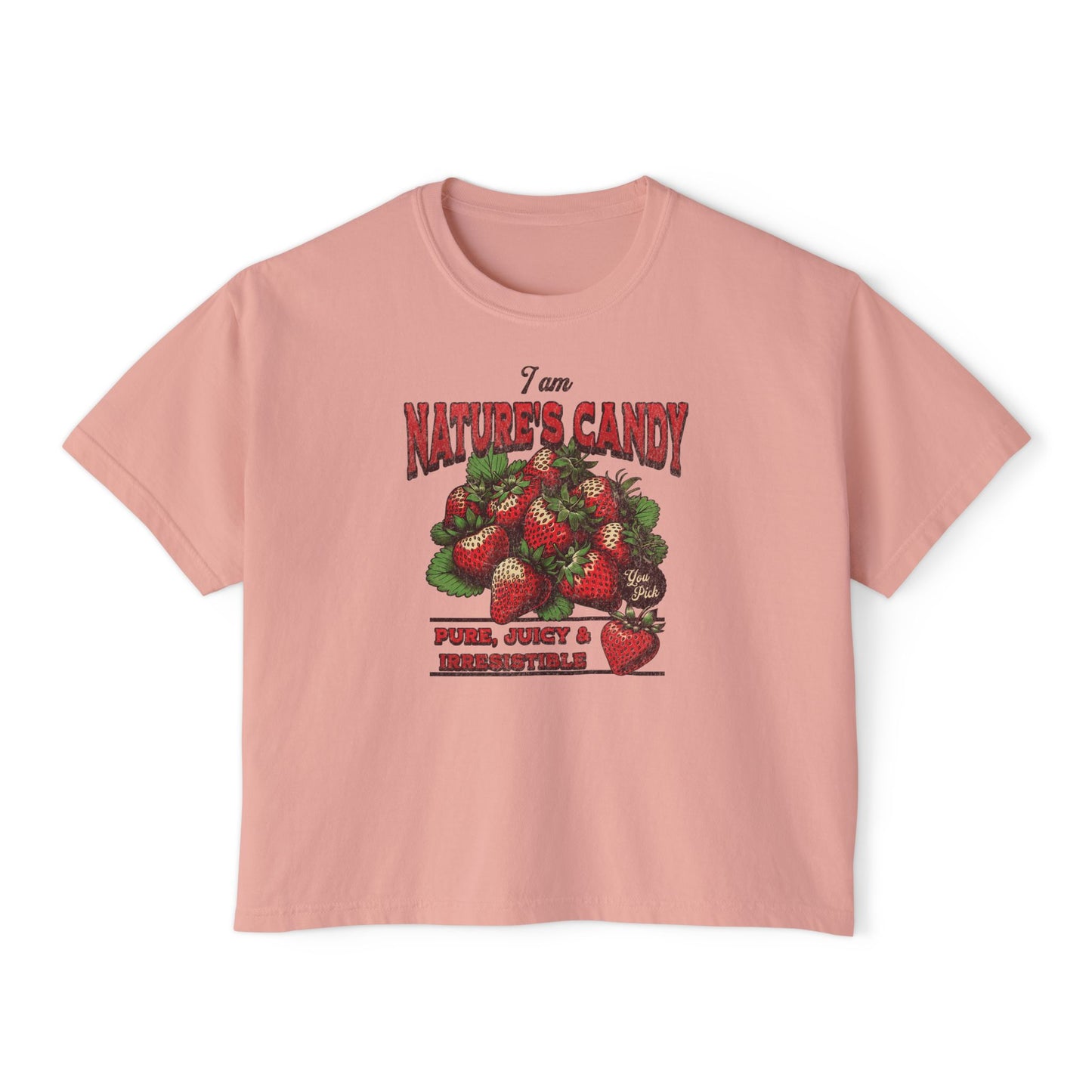 Nature’s Candy Boxy t-shirt - Deki's Variety Store