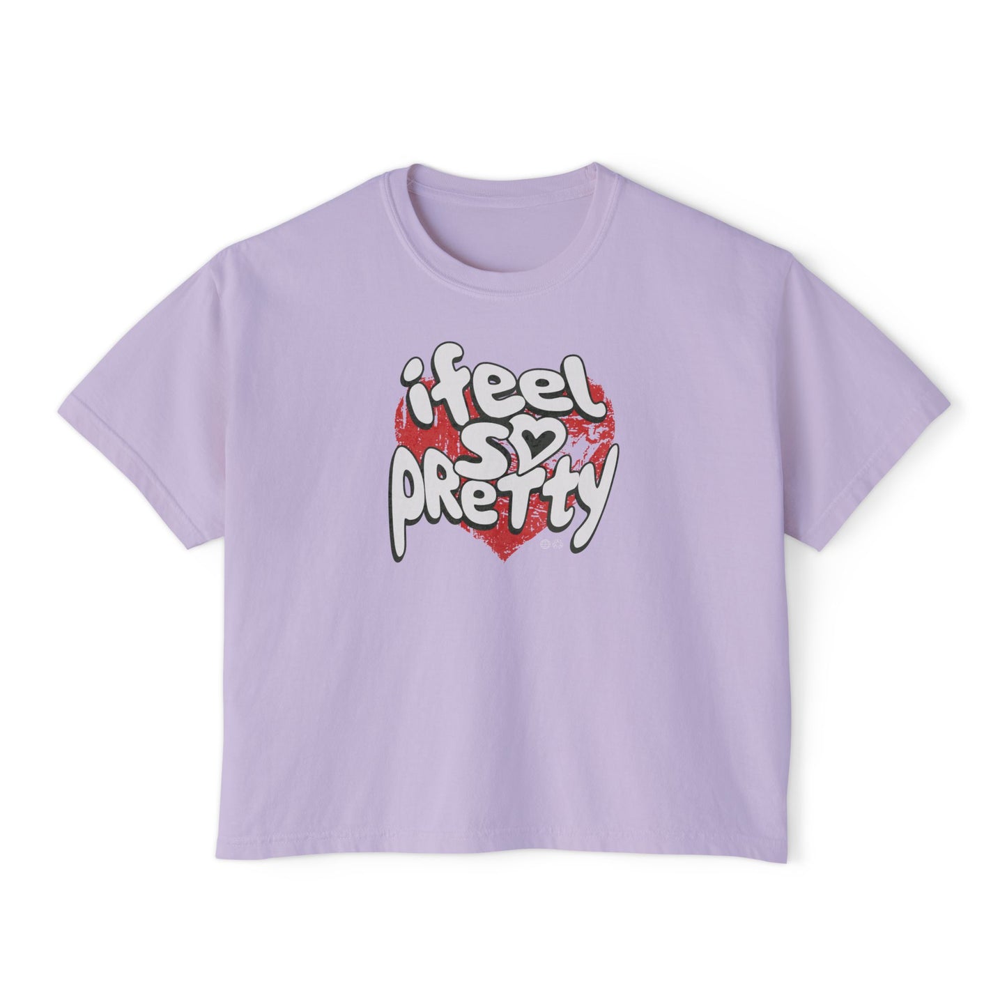 I Feel so Pretty Comfort Colors Boxy Tee - Deki's Variety Store