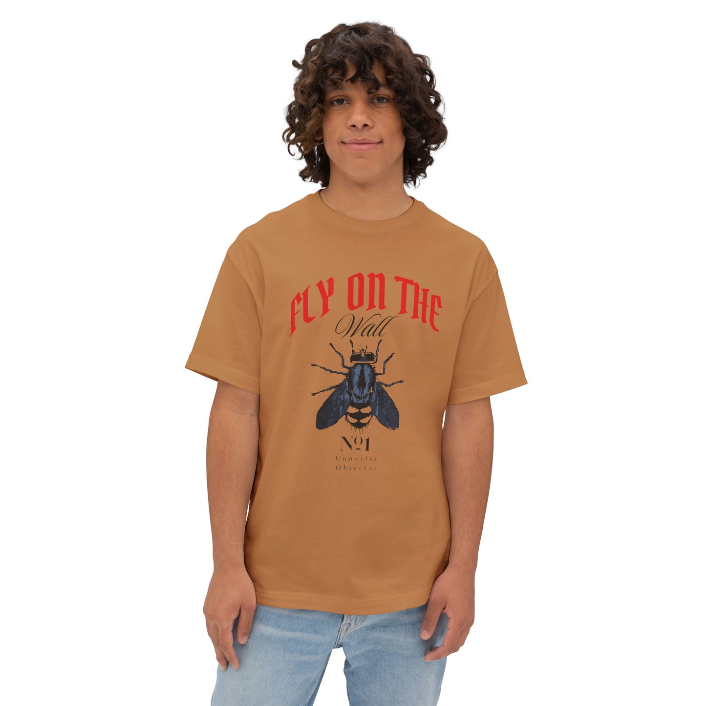 Fly On the Wall Oversized Boxy Tee - Deki's Variety Store