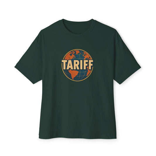 Retro Tariff Globe Boxy T-Shirt