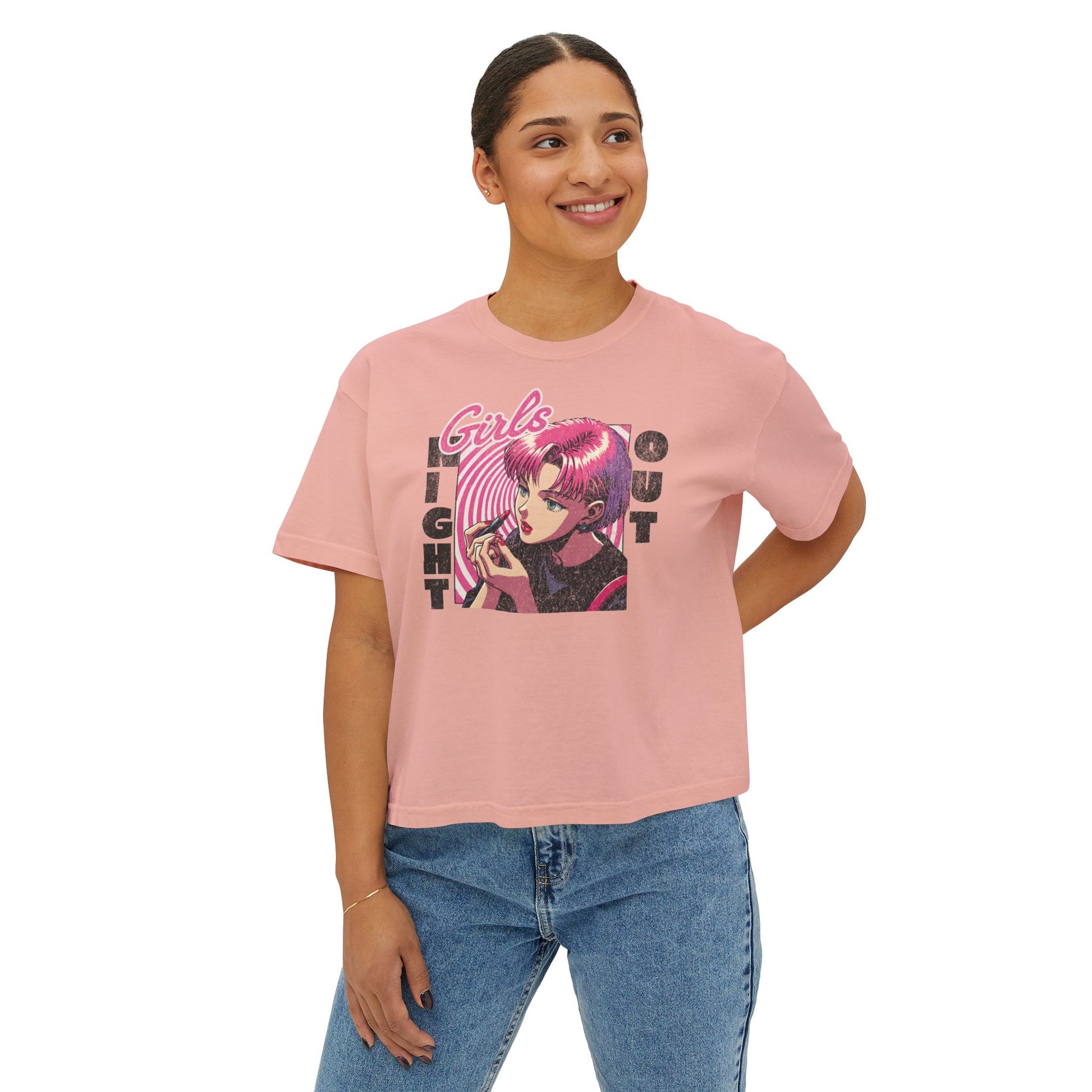 Girls Night Out Boxy Tee - Deki's Variety Store