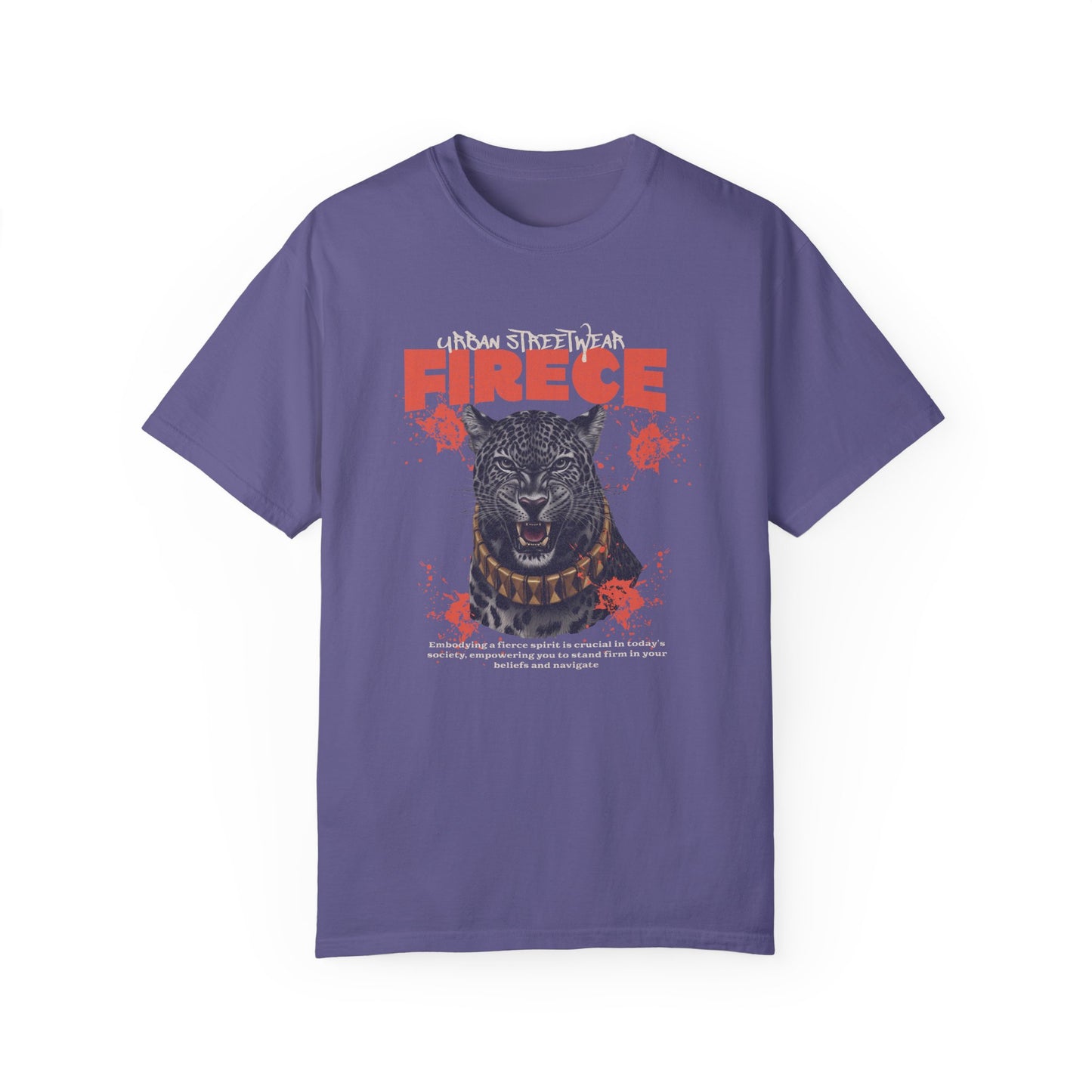 Fierce Graphic Unisex T-Shirt - Urban Streetwear Fashion - Deki's Variety Store