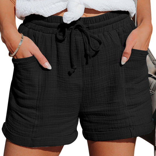Women's  Wide Loose Leg Shorts - Deki's Variety Store