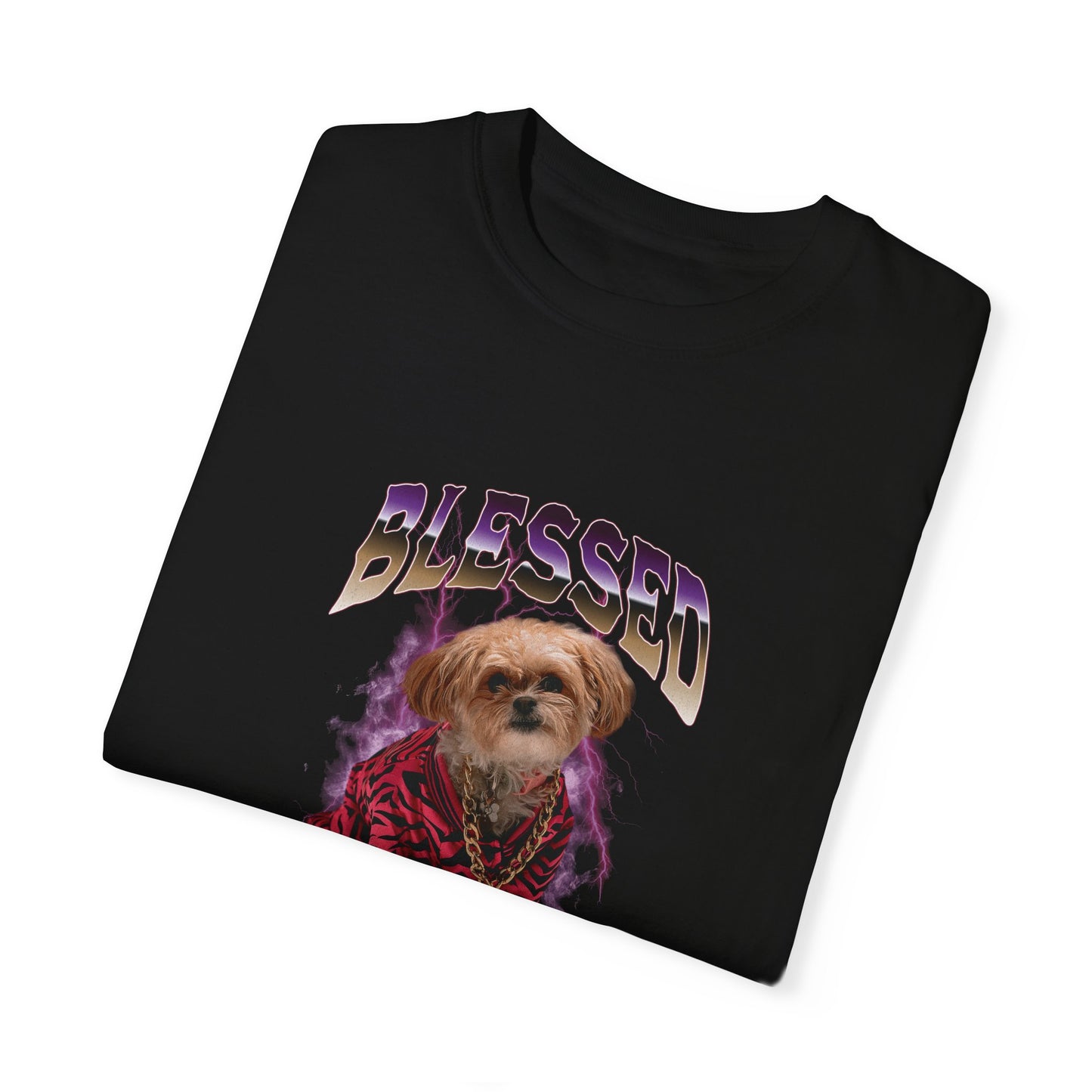 Blessed, Stay Pawsitive Comfort Color T-shirt - Deki's Variety Store