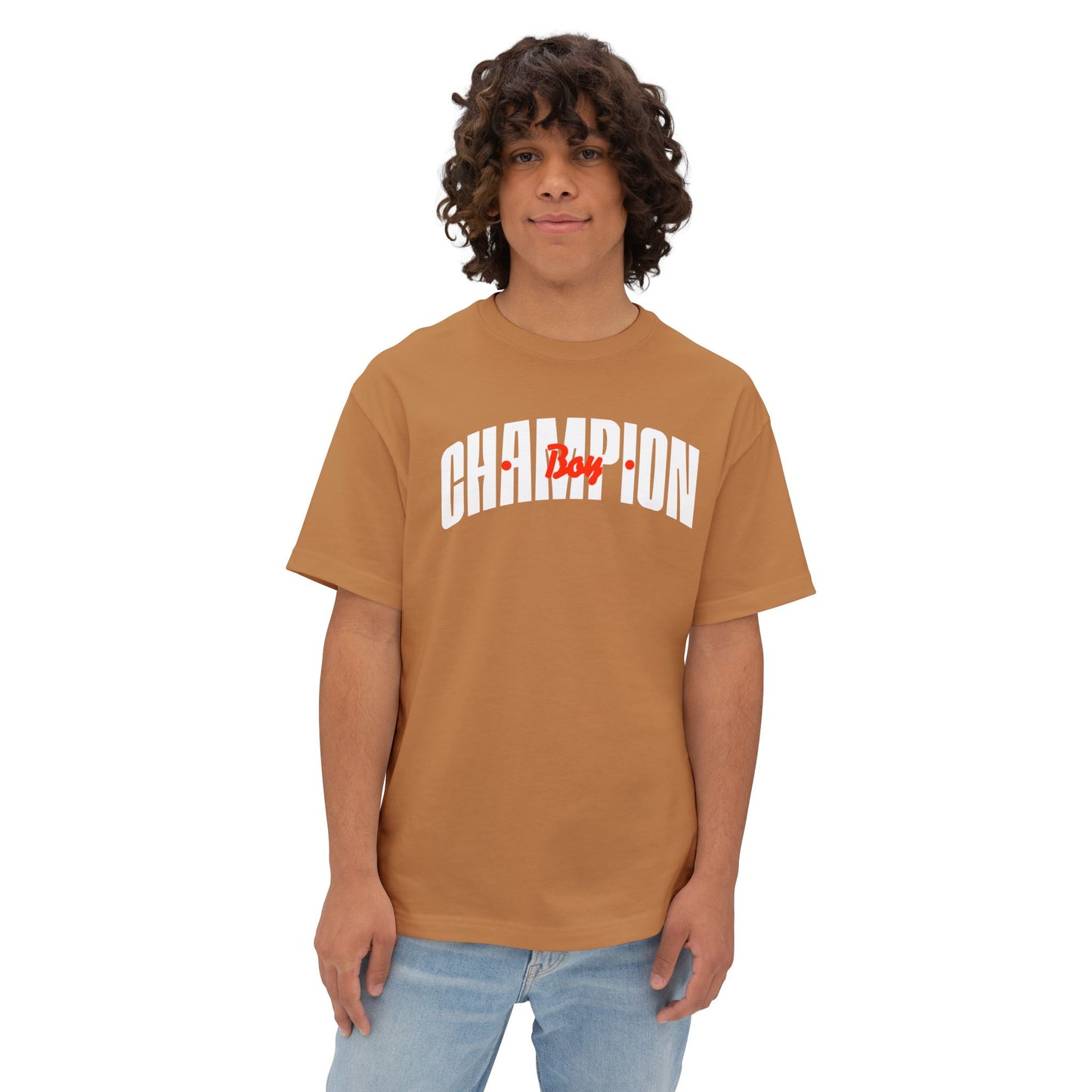 Champion Boy Racer Oversized Boxy Tee - Deki's Variety Store