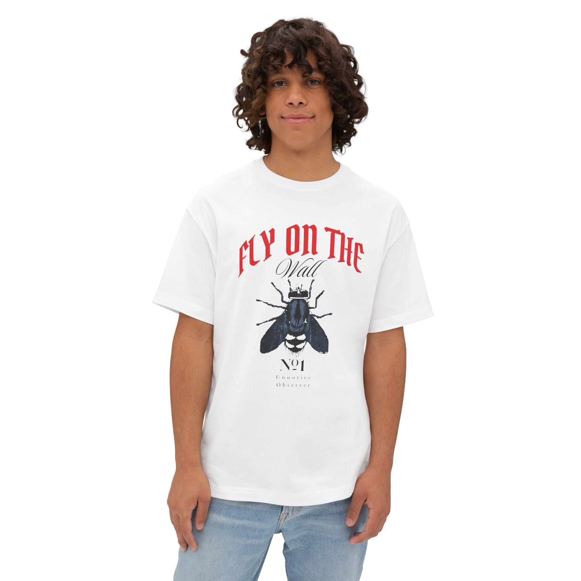 Fly On the Wall Oversized Boxy Tee - Deki's Variety Store