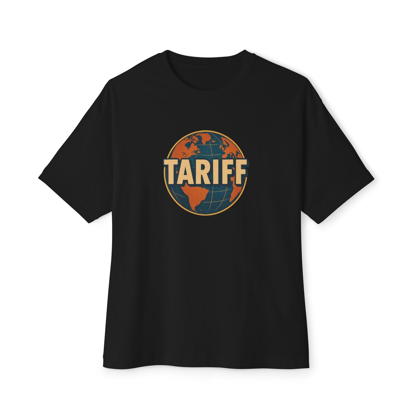 Retro Tariff Globe Boxy T-Shirt