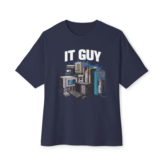 IT GUY Unisex Oversized Boxy Tee - Deki's Variety Store