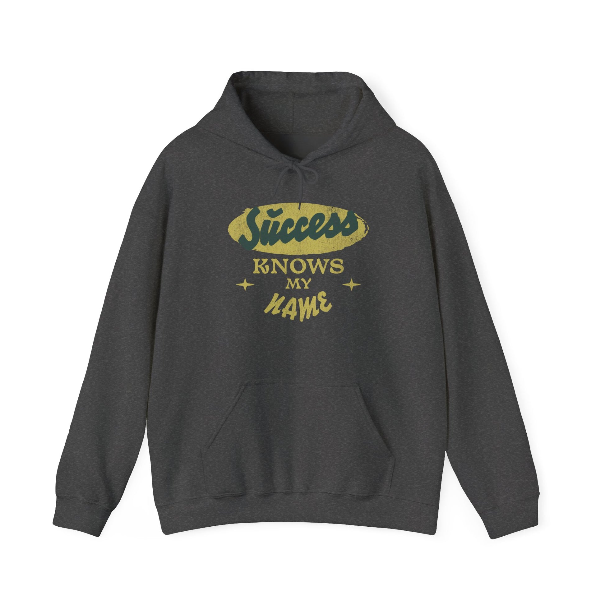 Success Knows My Name Heavy Blend™ Hoodie - Deki's Variety Store