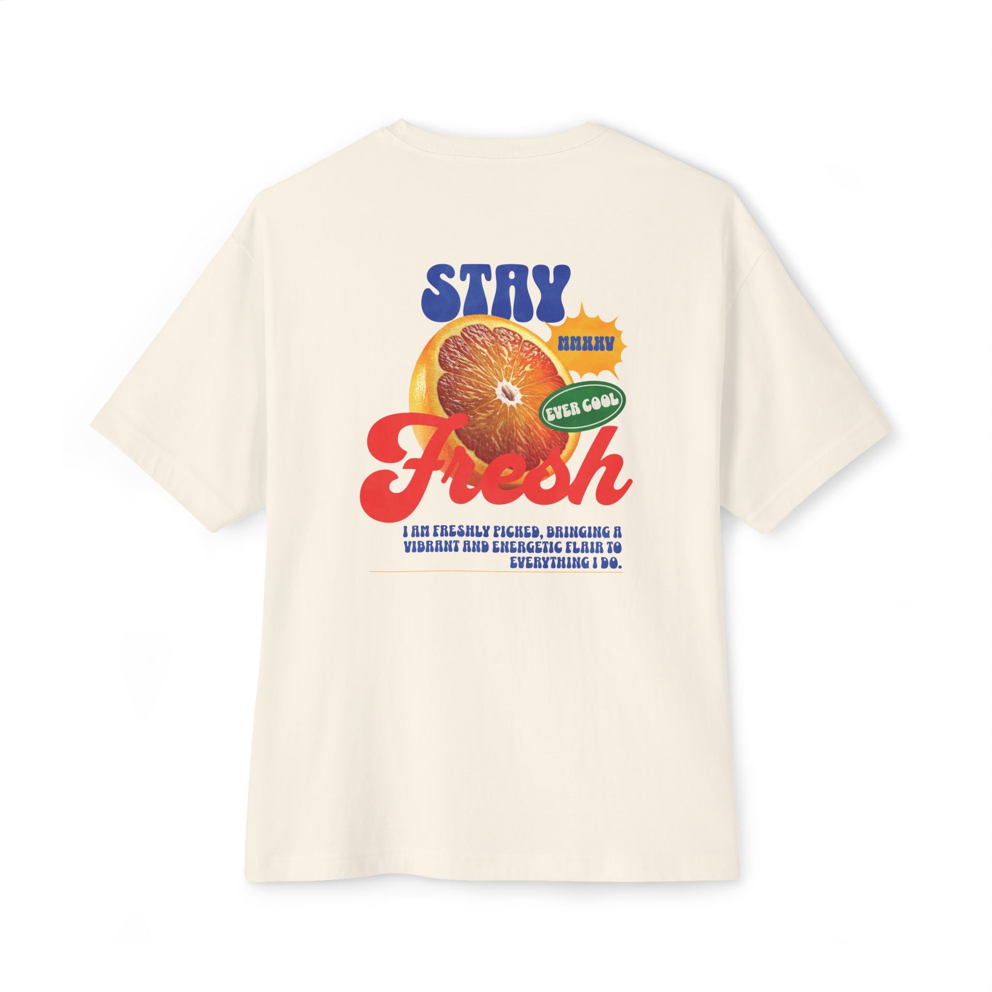 Stay Fresh Boxy T-shirt - Deki's Variety Store