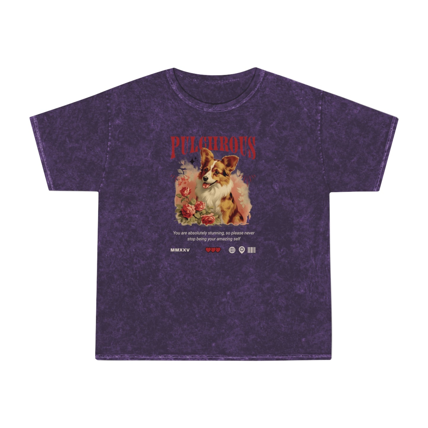 Pulchrous Dog Mineral Wash T-Shirt - Deki's Variety Store