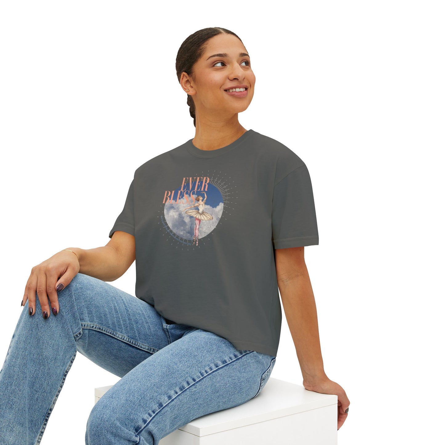 Ever Bless Comfort Colors Boxy Tee - Deki's Variety Store