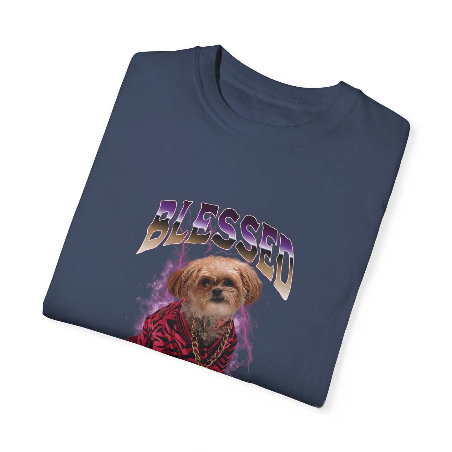 Blessed, Stay Pawsitive Comfort Color T-shirt - Deki's Variety Store