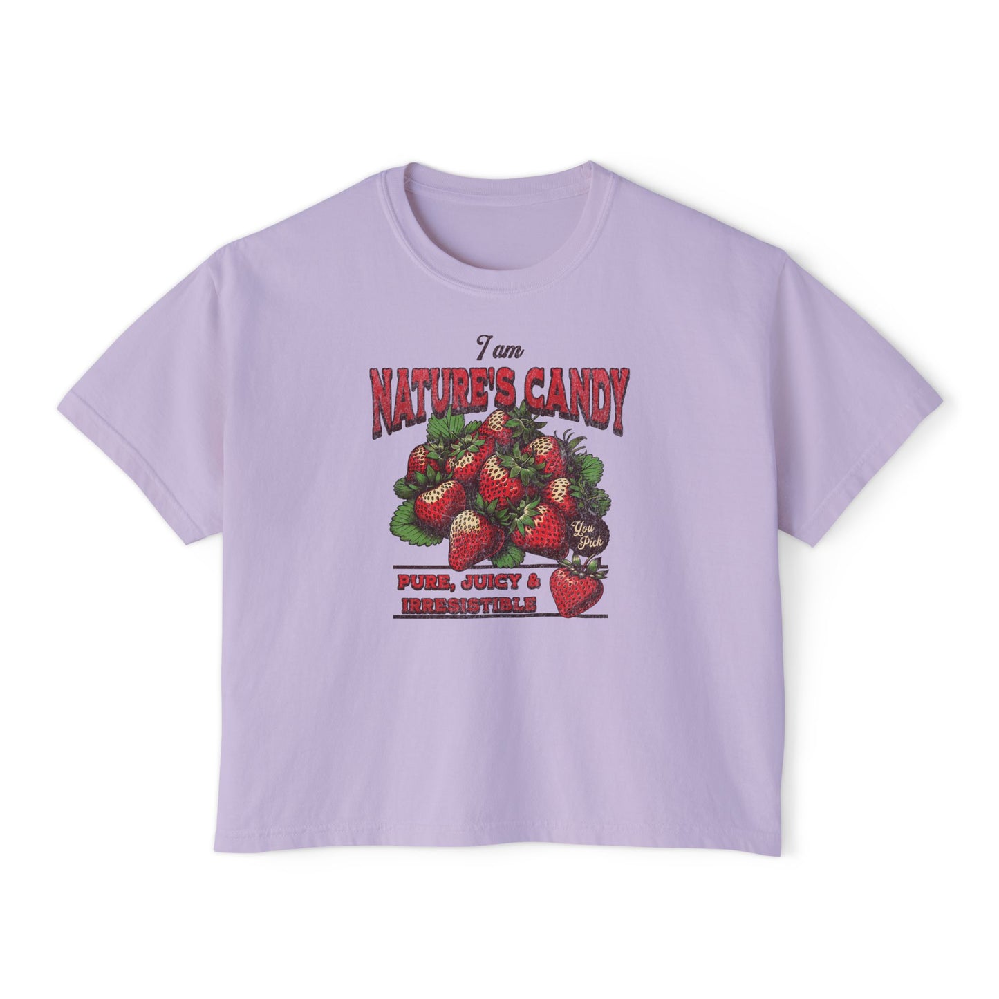 Nature’s Candy Boxy t-shirt - Deki's Variety Store