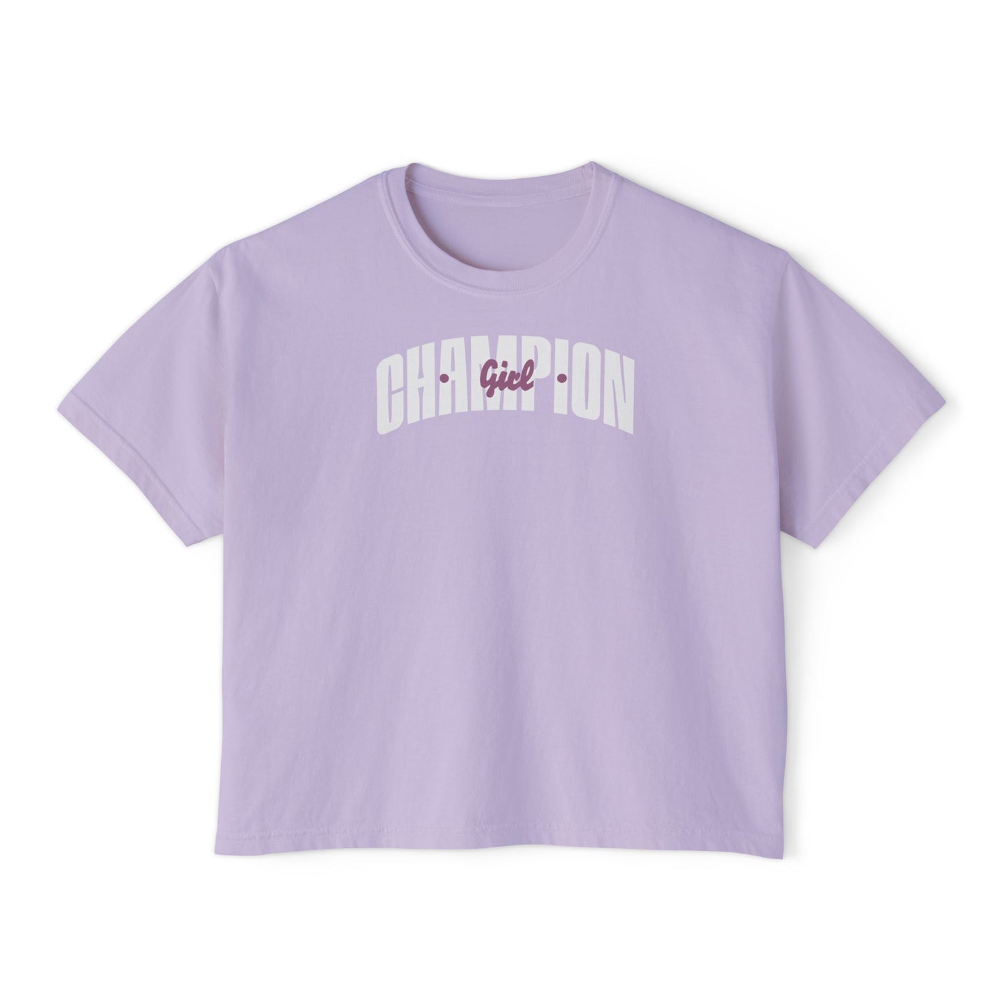 Champion Girl Racer Boxy Tee - Deki's Variety Store