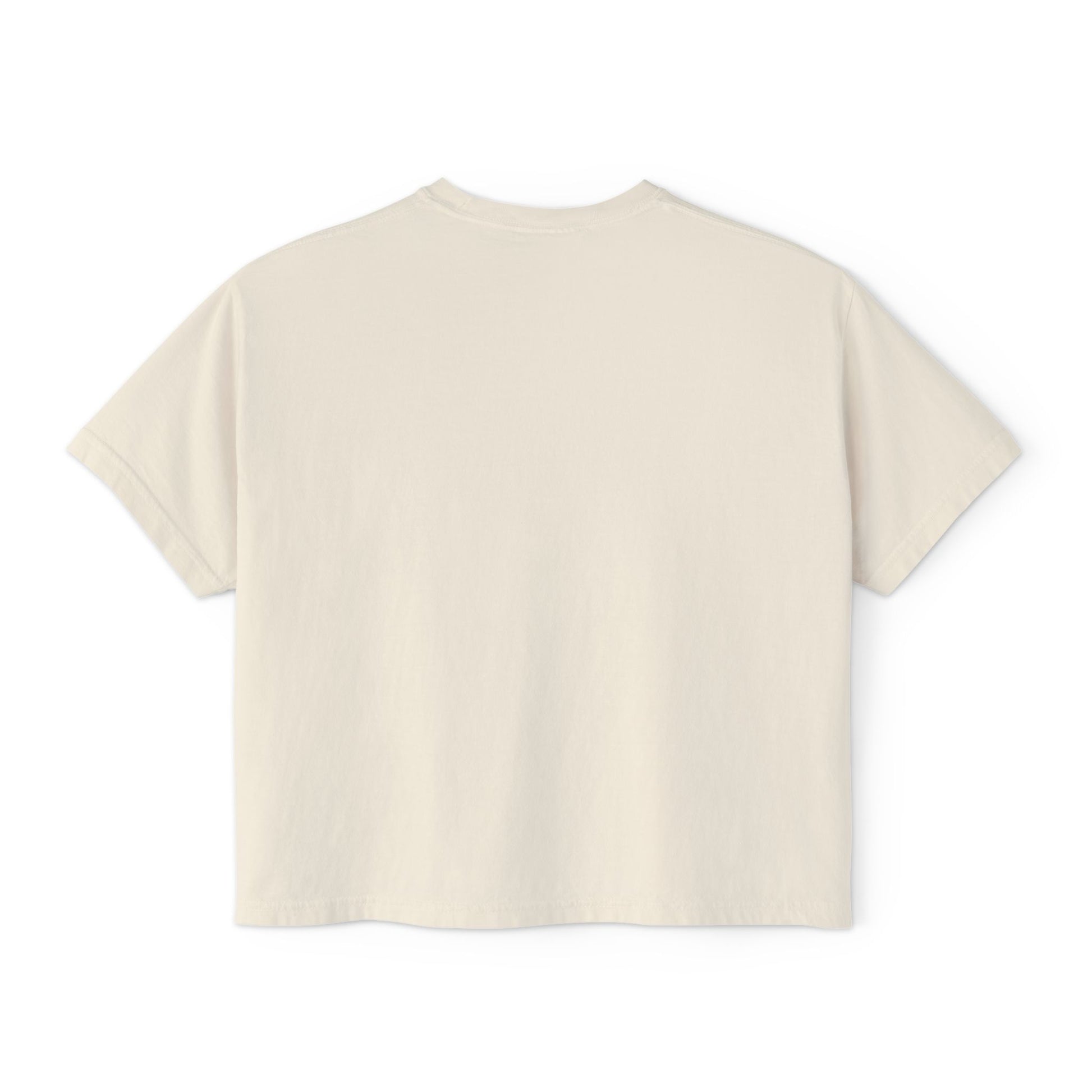Botanical Stamp Design for Nature Lovers | Women's Boxy Tee - Deki's Variety Store