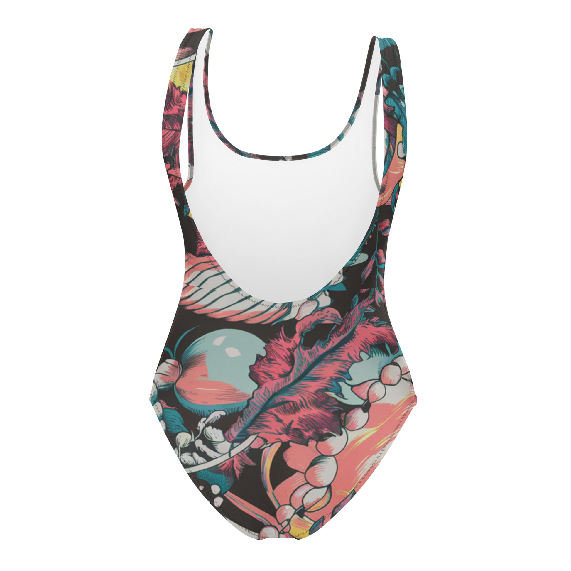 Retro Style One-Piece Swimsuit - Deki's Variety Store