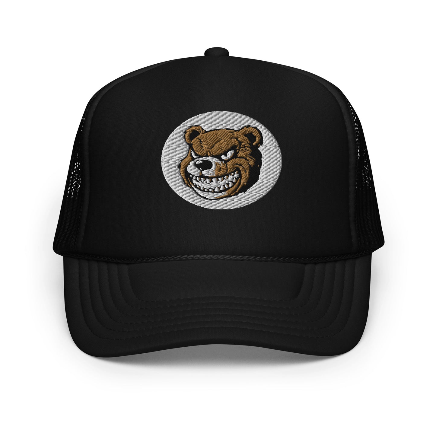 Bear Grin Foam Trucker Hat - Deki's Variety Store