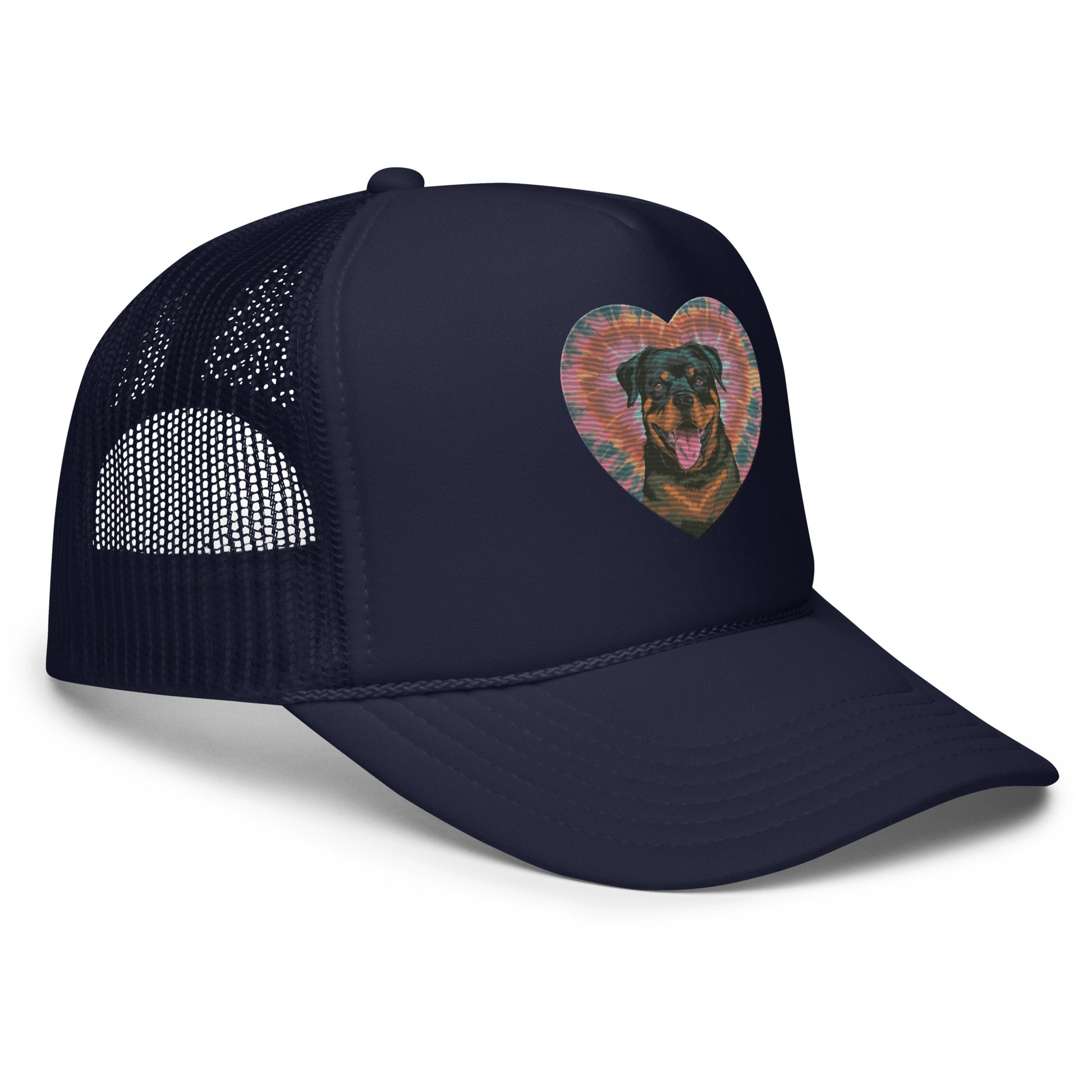 I Love My Rottweiler Foam trucker hat - Deki's Variety Store