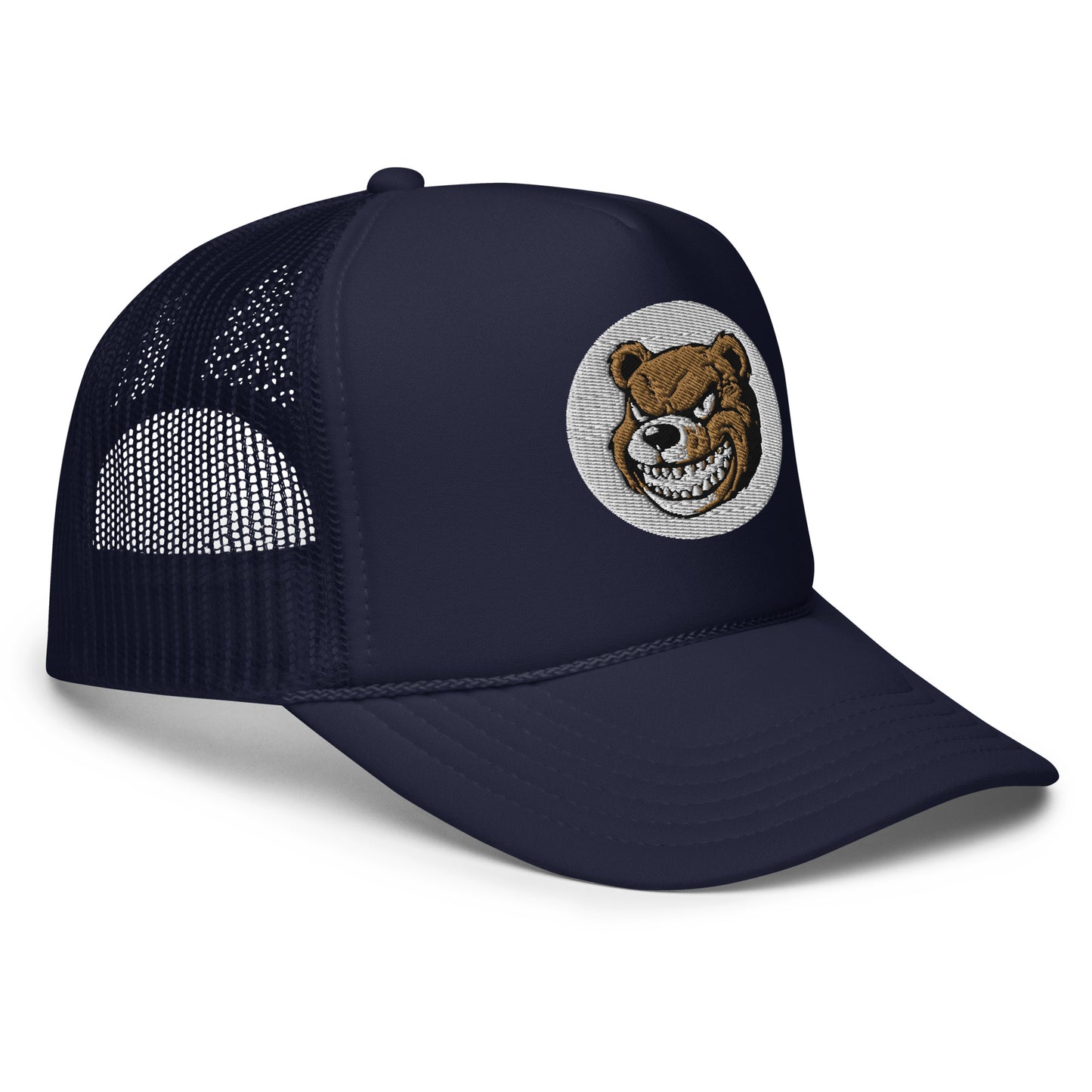 Bear Grin Foam Trucker Hat - Deki's Variety Store