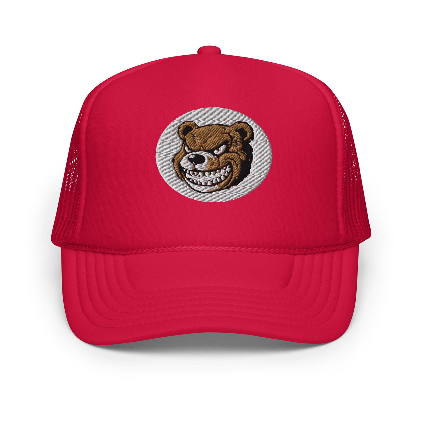 Bear Grin Foam Trucker Hat - Deki's Variety Store