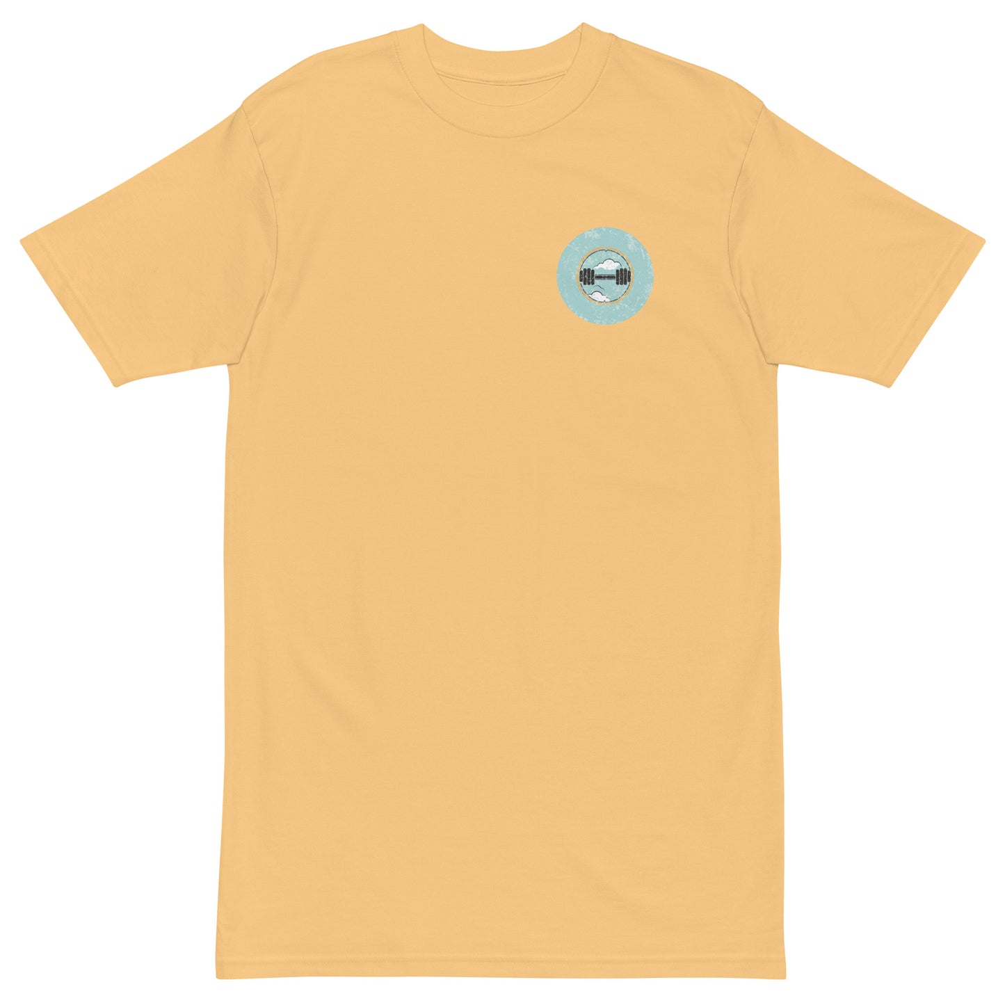 "Gym Life" Men’s premium heavyweight tee - Deki's Variety Store