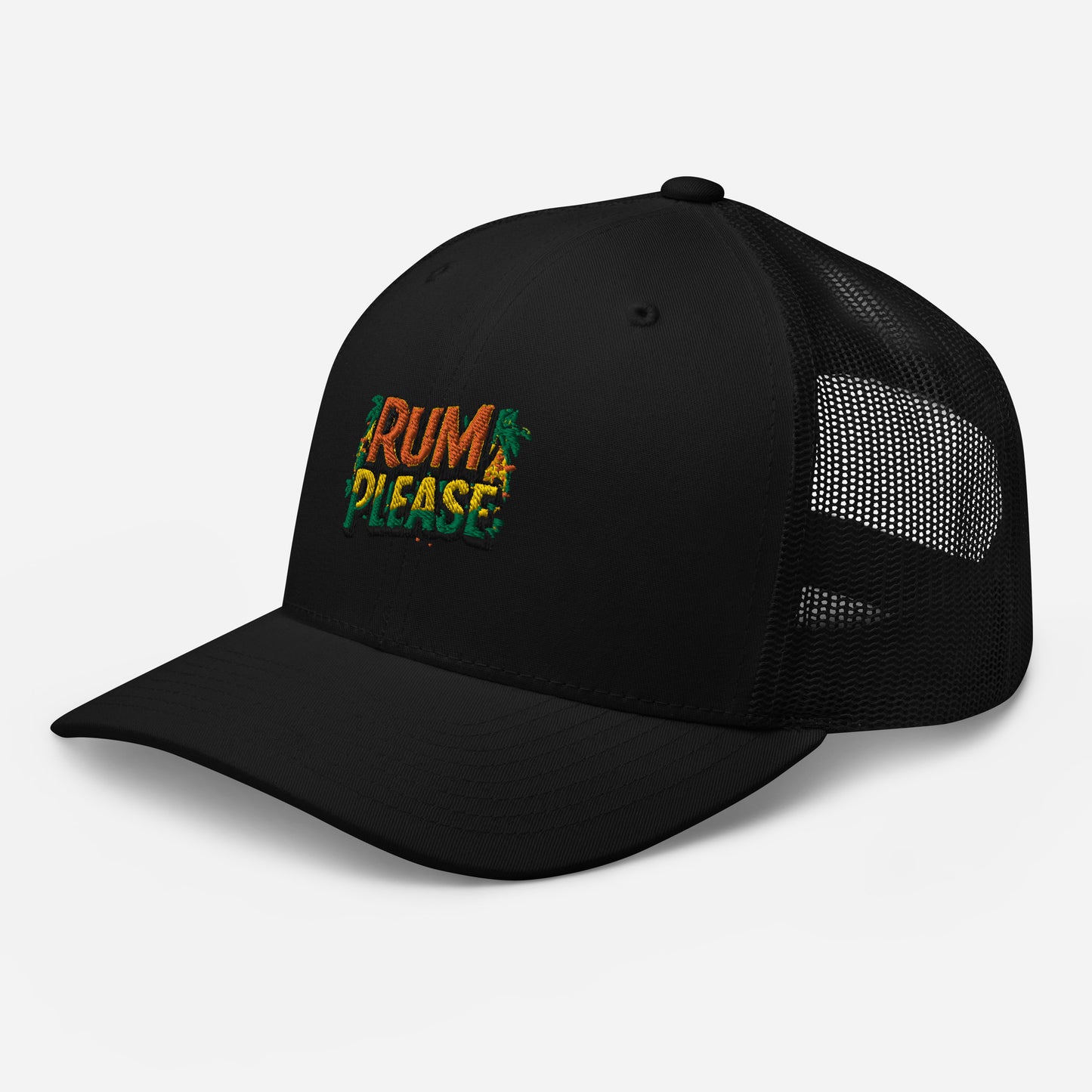 Rum Please Trucker Cap - Deki's Variety Store