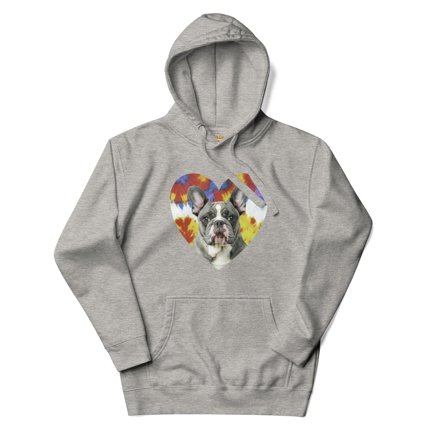 I Love French Bulldog Unisex Hoodie - Deki's Variety Store