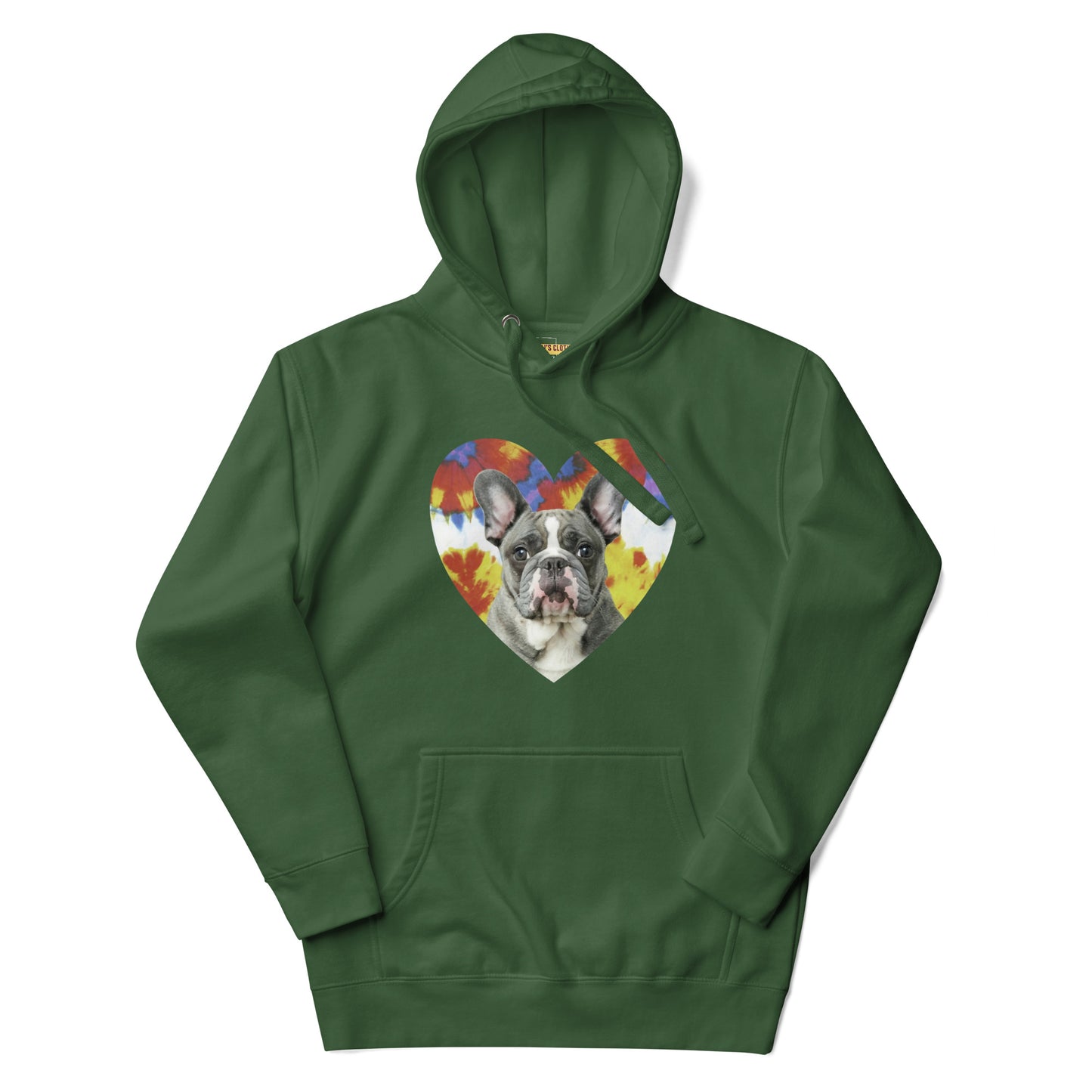 I Love French Bulldog Unisex Hoodie - Deki's Variety Store